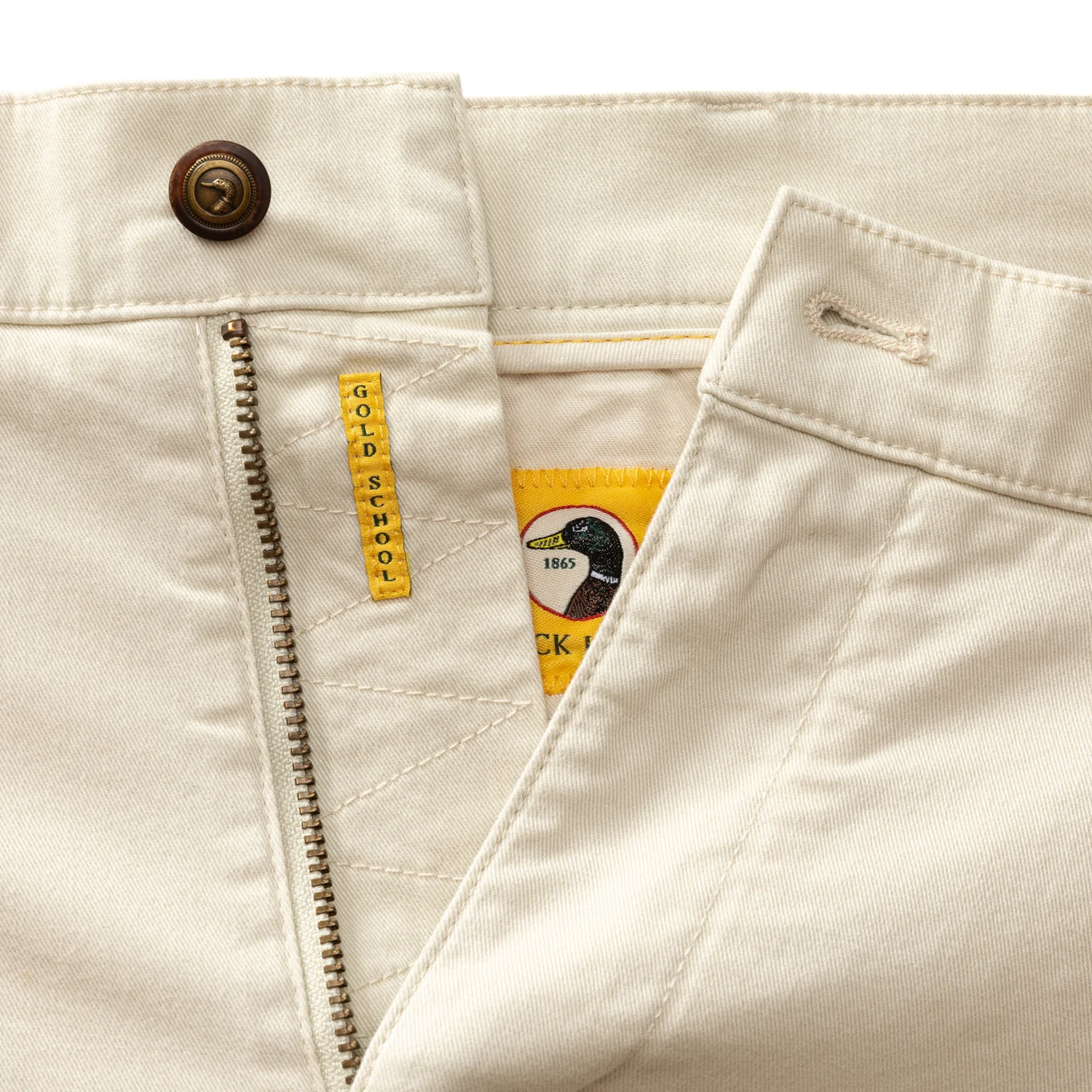 5" Gold School Chino Short - Stone - Image 5