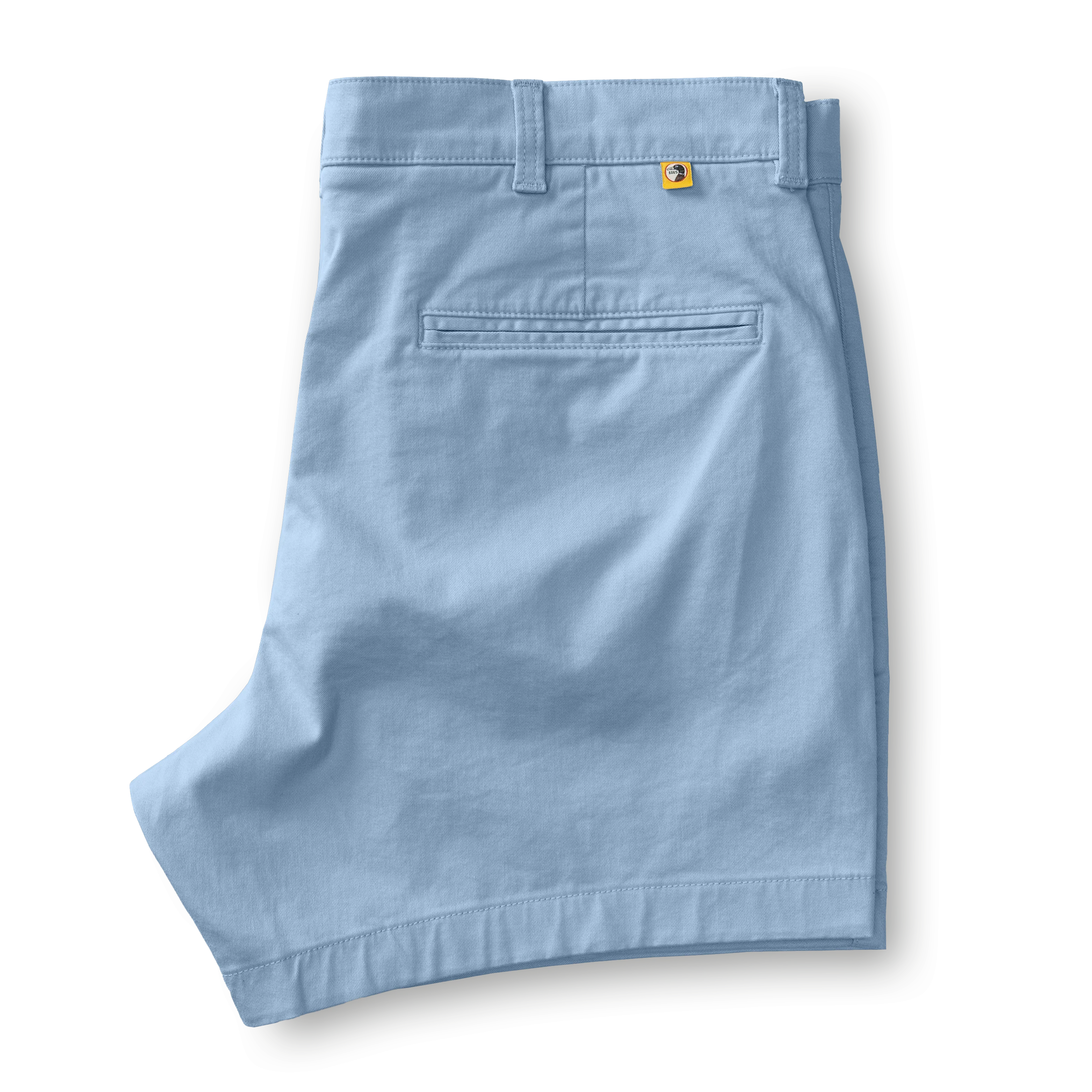 5" Gold School Chino Short - Chambray Blue - Image 3