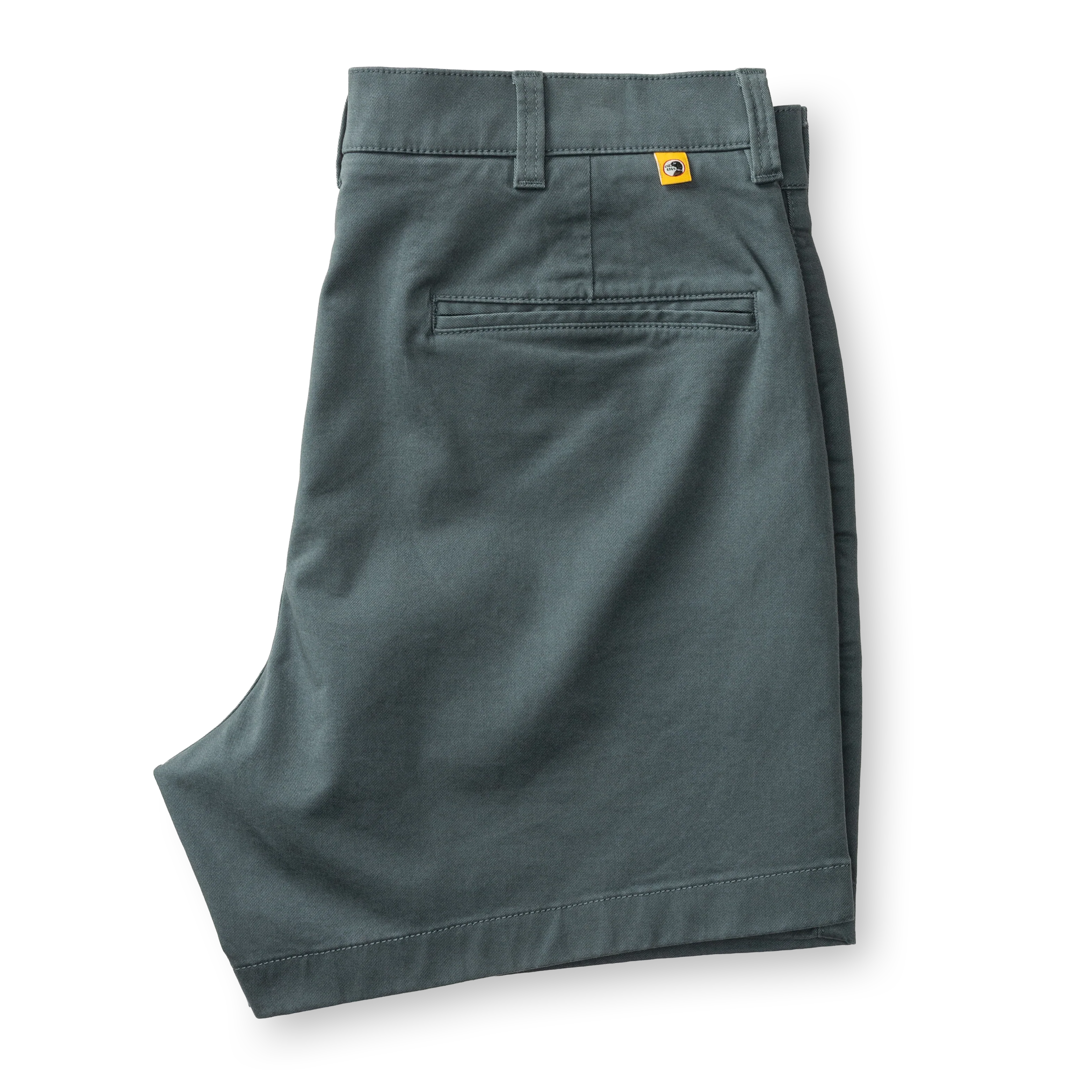 5" Gold School Chino Short - Stormy Blue - Image 3