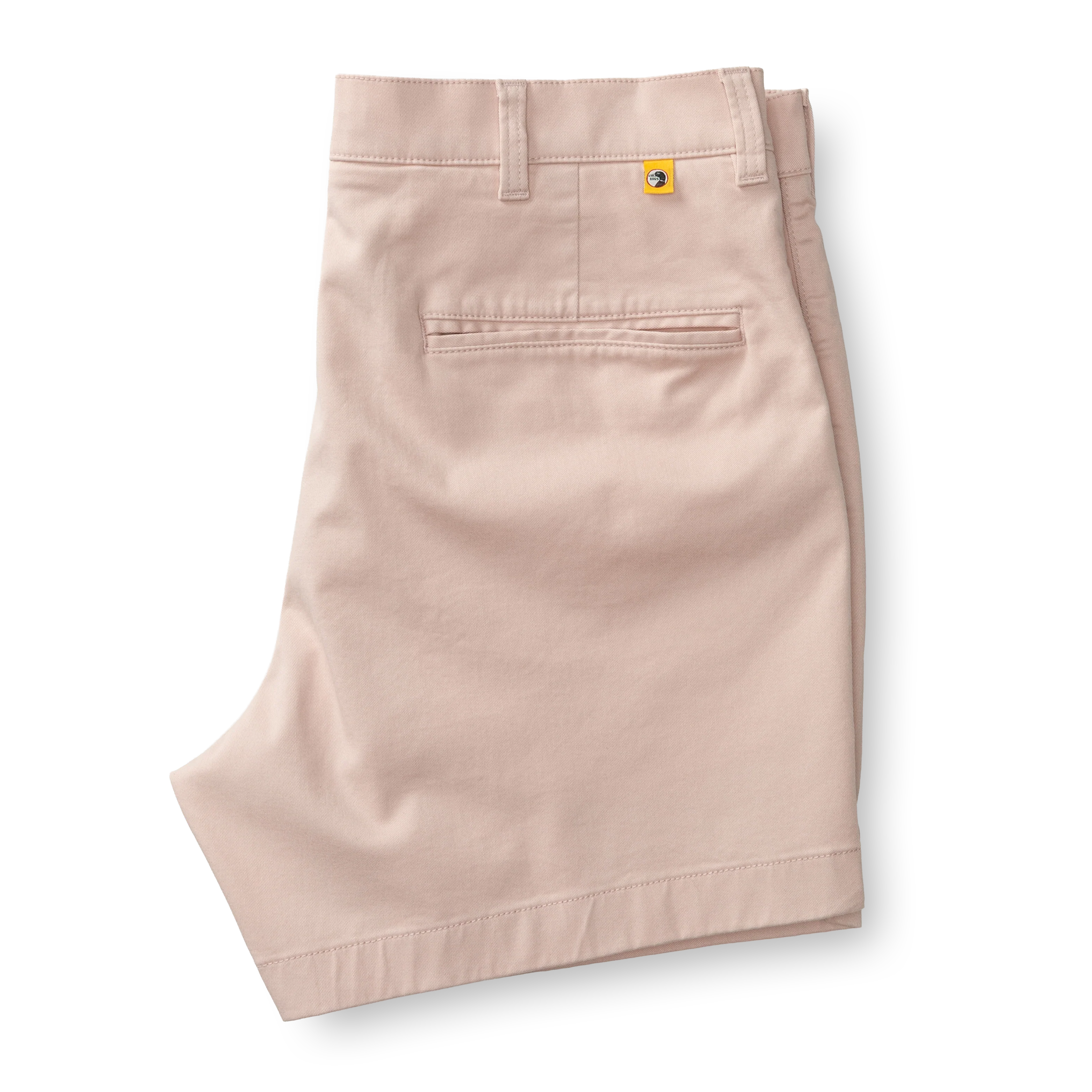 5" Gold School Chino Short - Washed Pink - Image 3