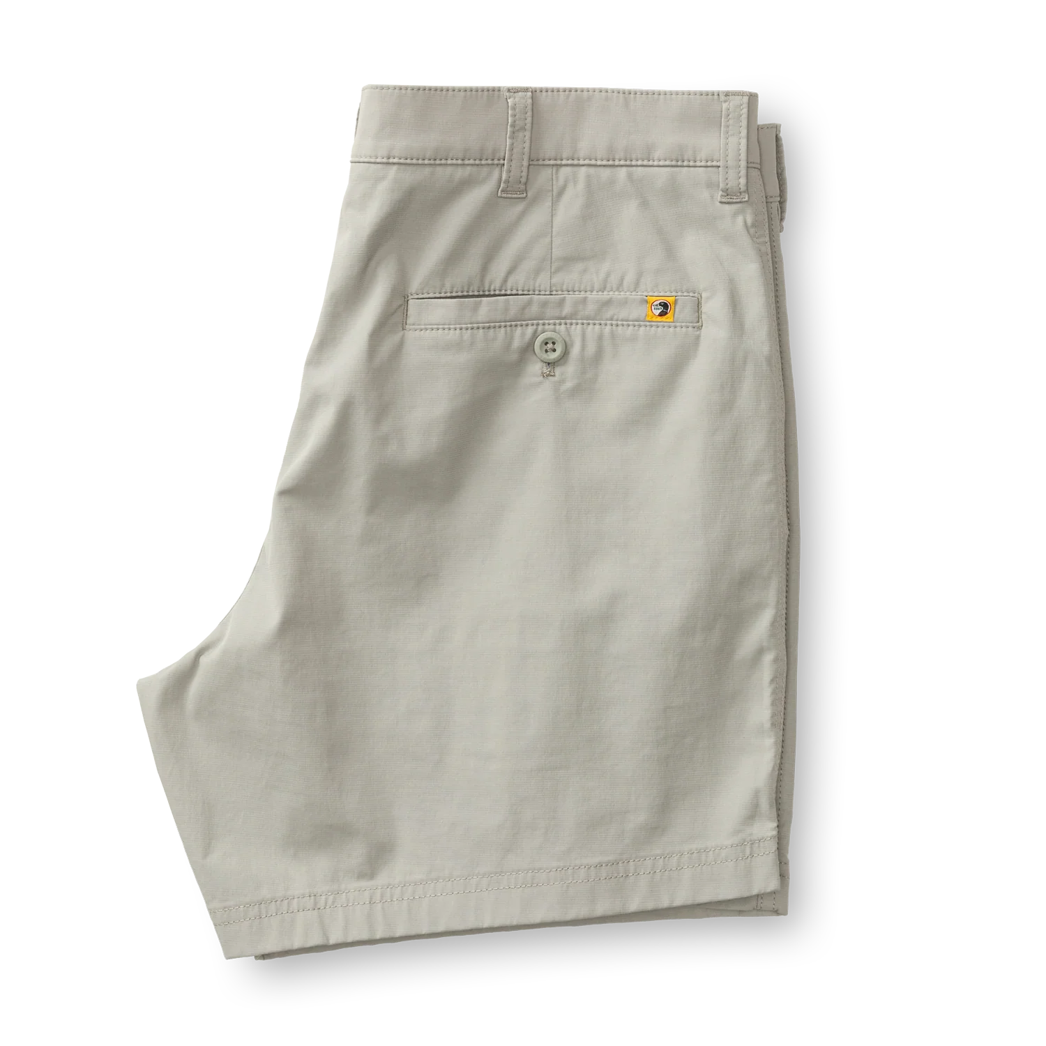 6" Harbor Performance Short - Limestone Grey - Image 3