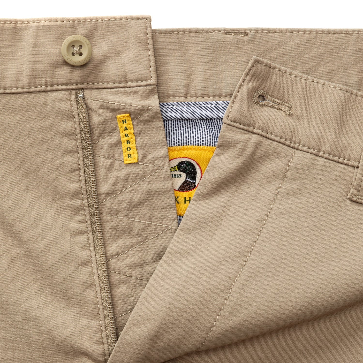 6" Harbor Performance Short - Khaki - Image 5
