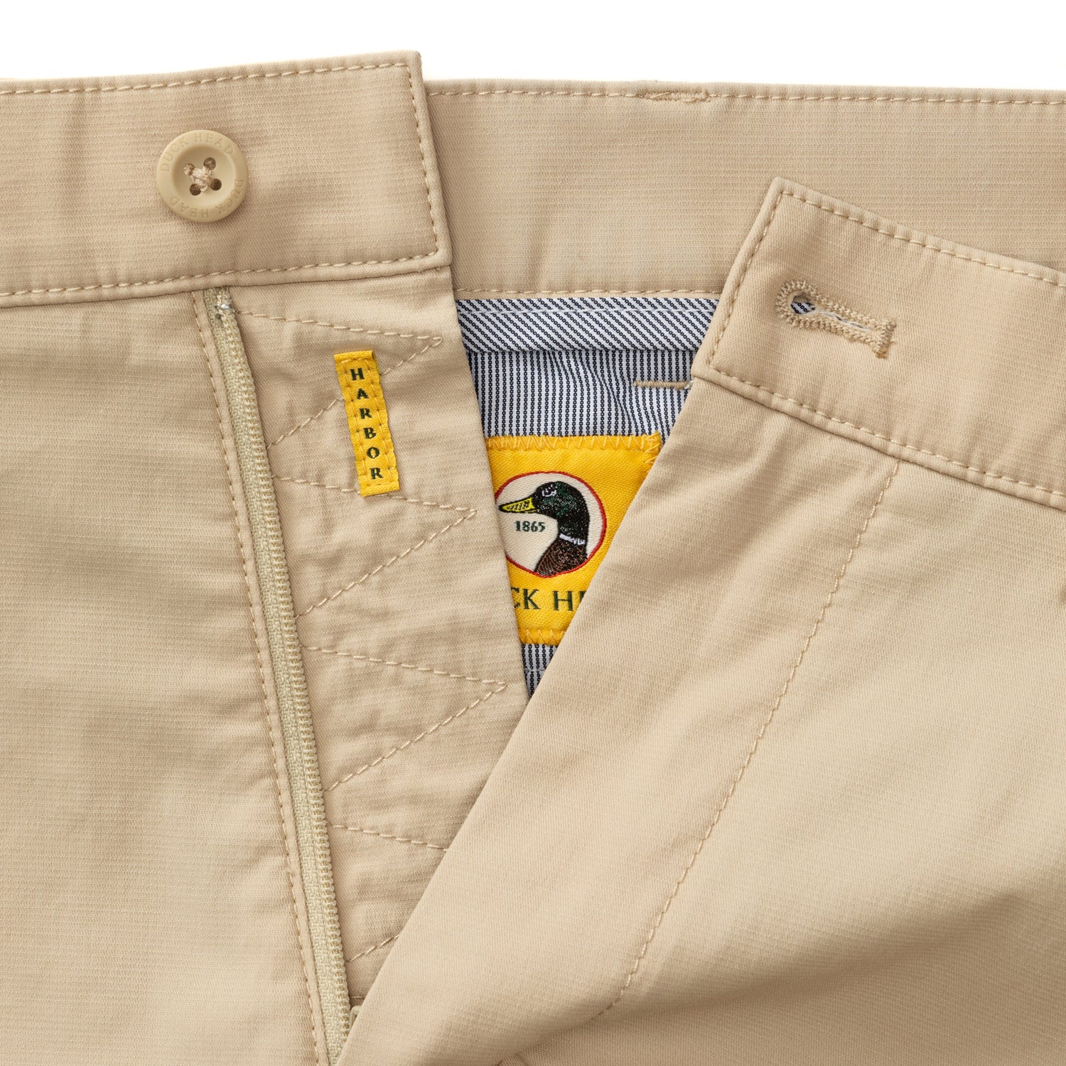 6" Harbor Performance Short - Stone - Image 5