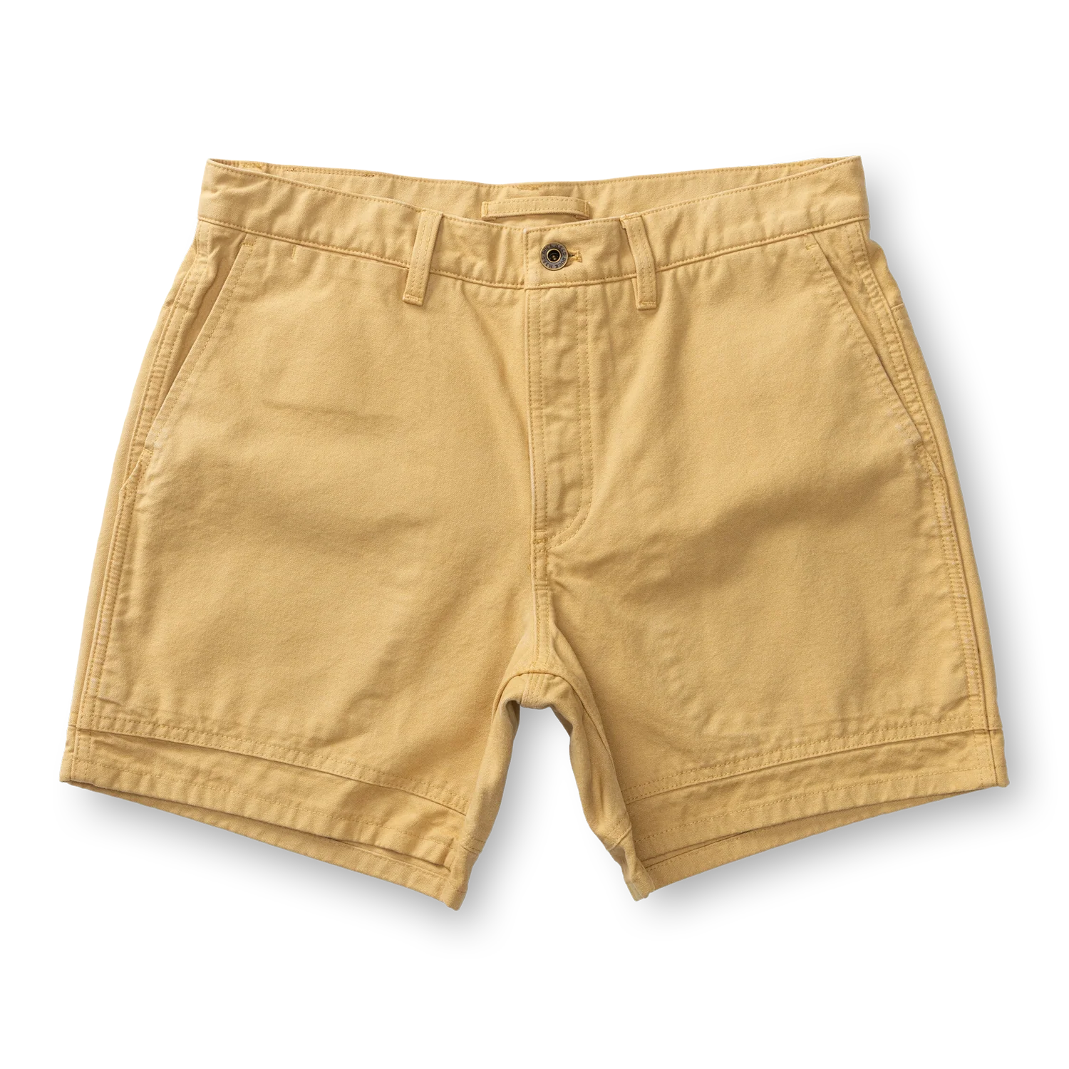 6" Garment Dyed Duck Canvas Short - Original Khaki - Image 3