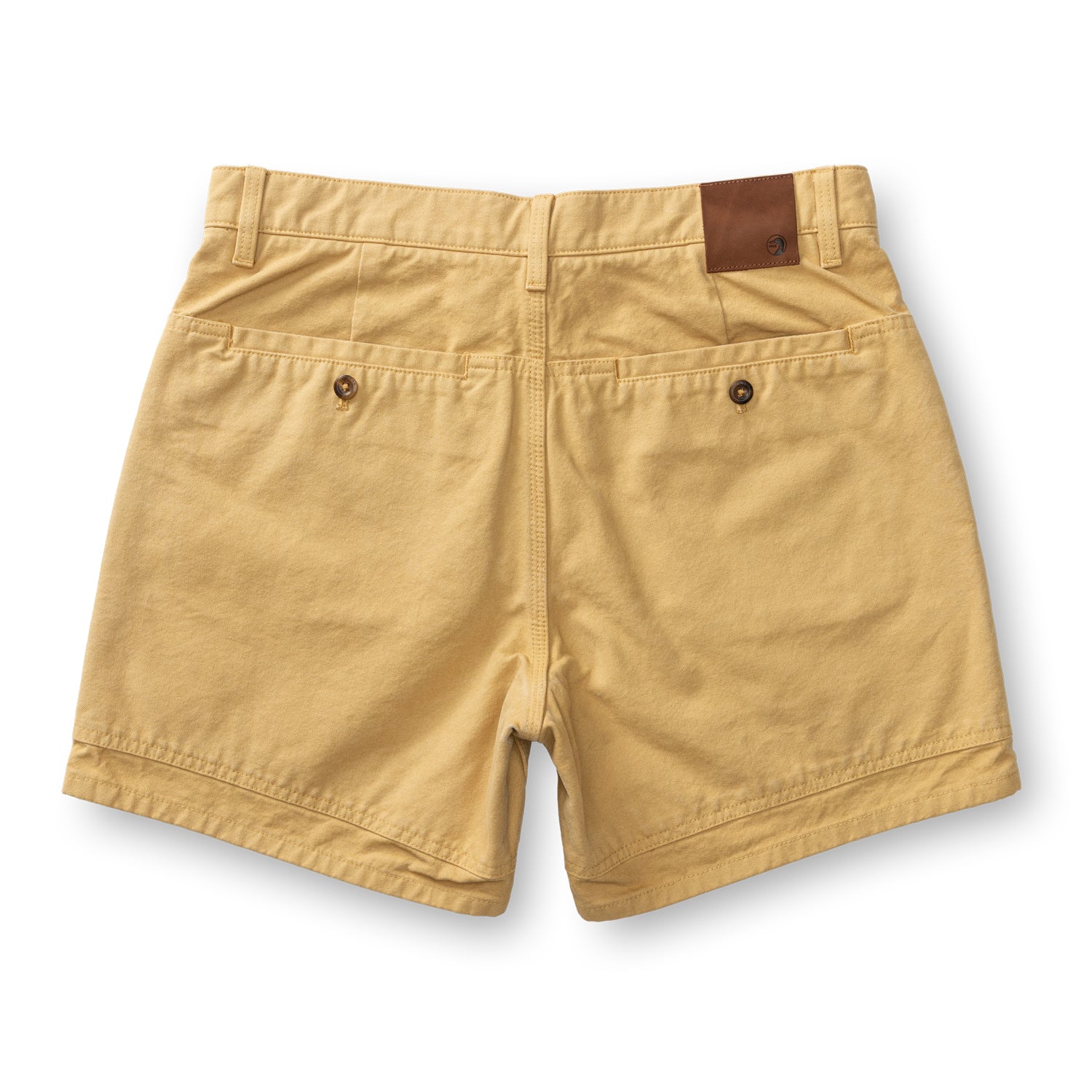 6" Garment Dyed Duck Canvas Short - Original Khaki - Image 4