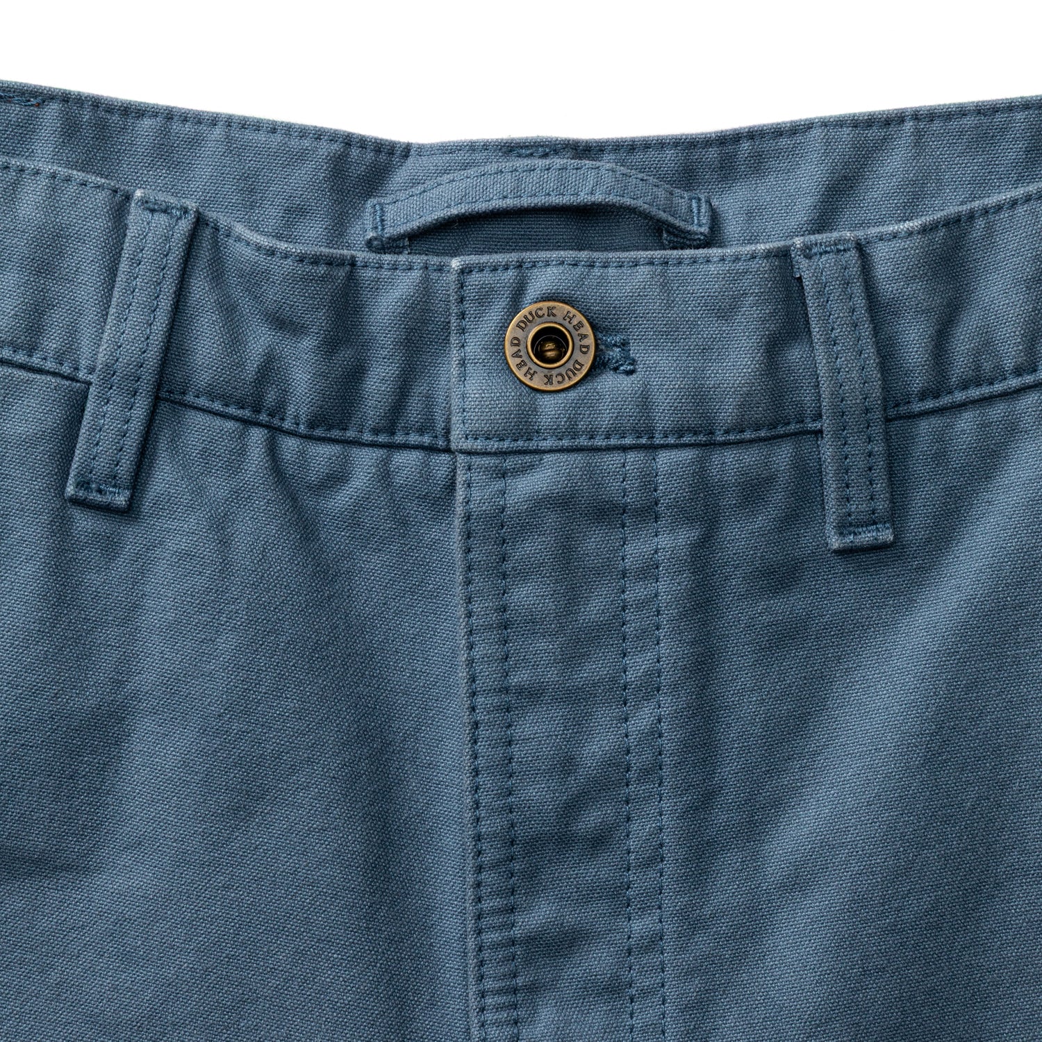 6" Garment Dyed Duck Canvas Short - Vintage Blue - Image 6