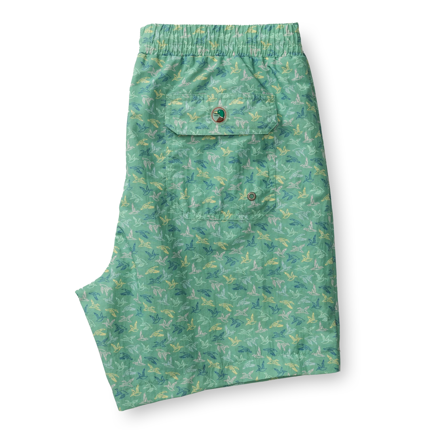 6" Sailport Swim Short - Aspen Green - Image 6