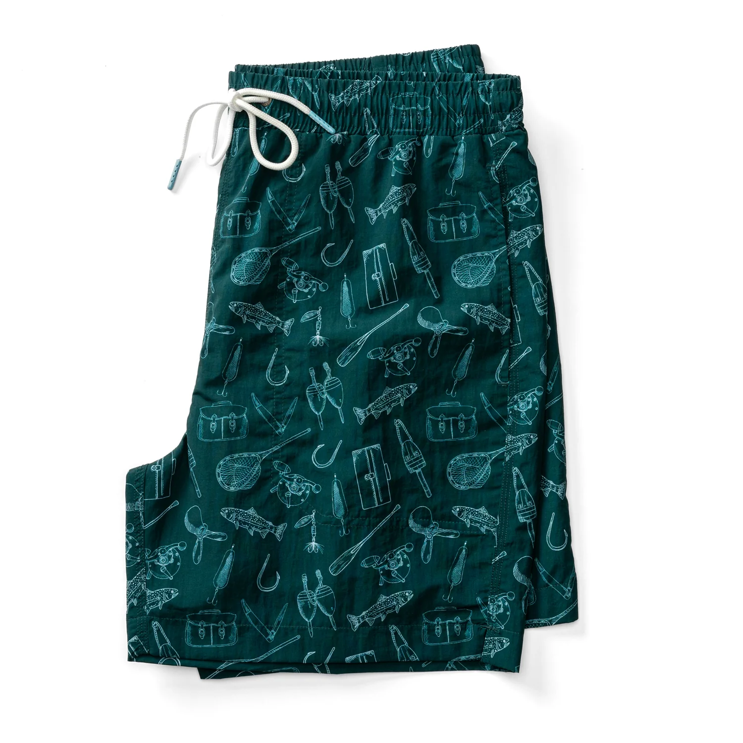 6" Sailport Swim Short - Midnight Teal - Image 5
