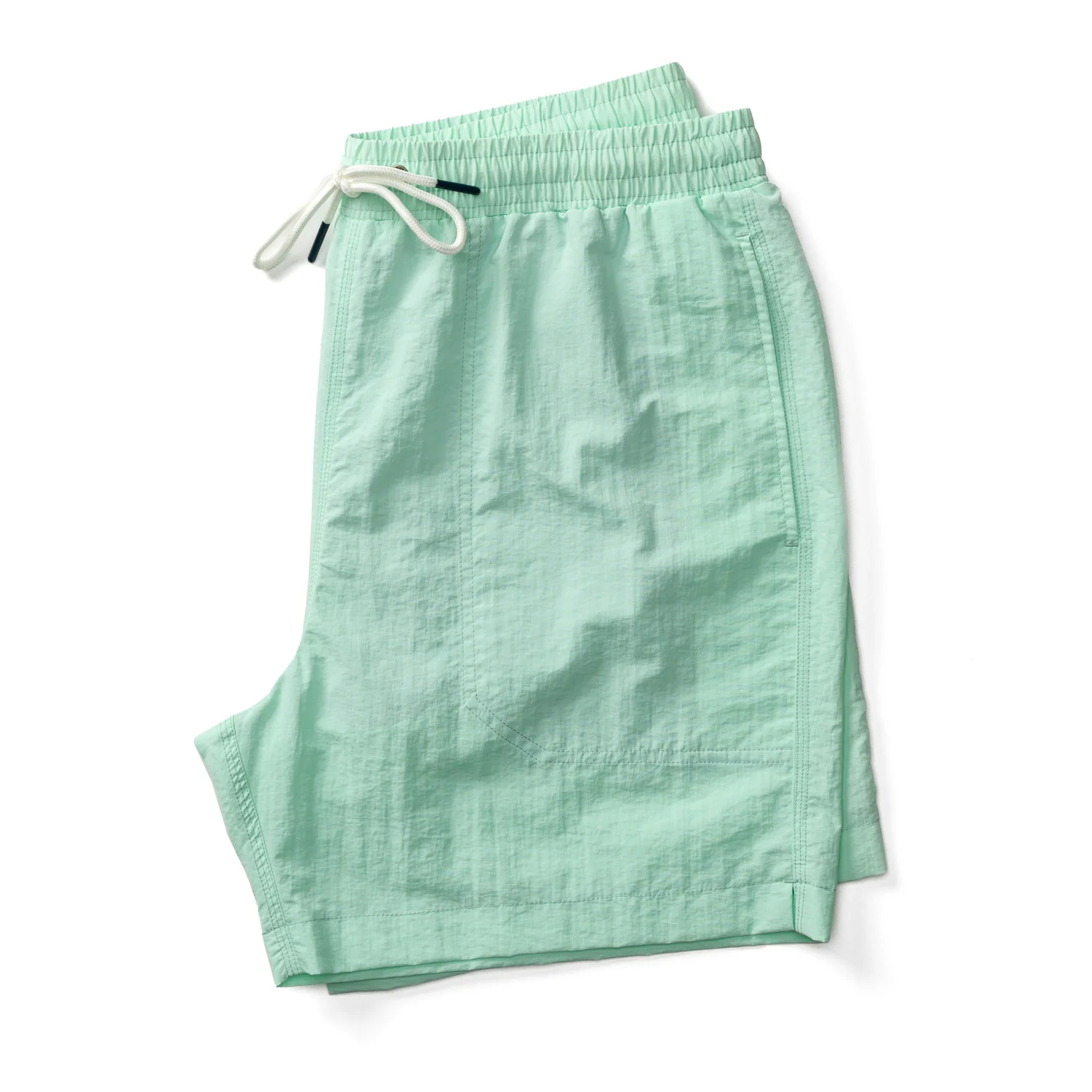 6" Sailport Swim Short - Seafoam Green - Image 4