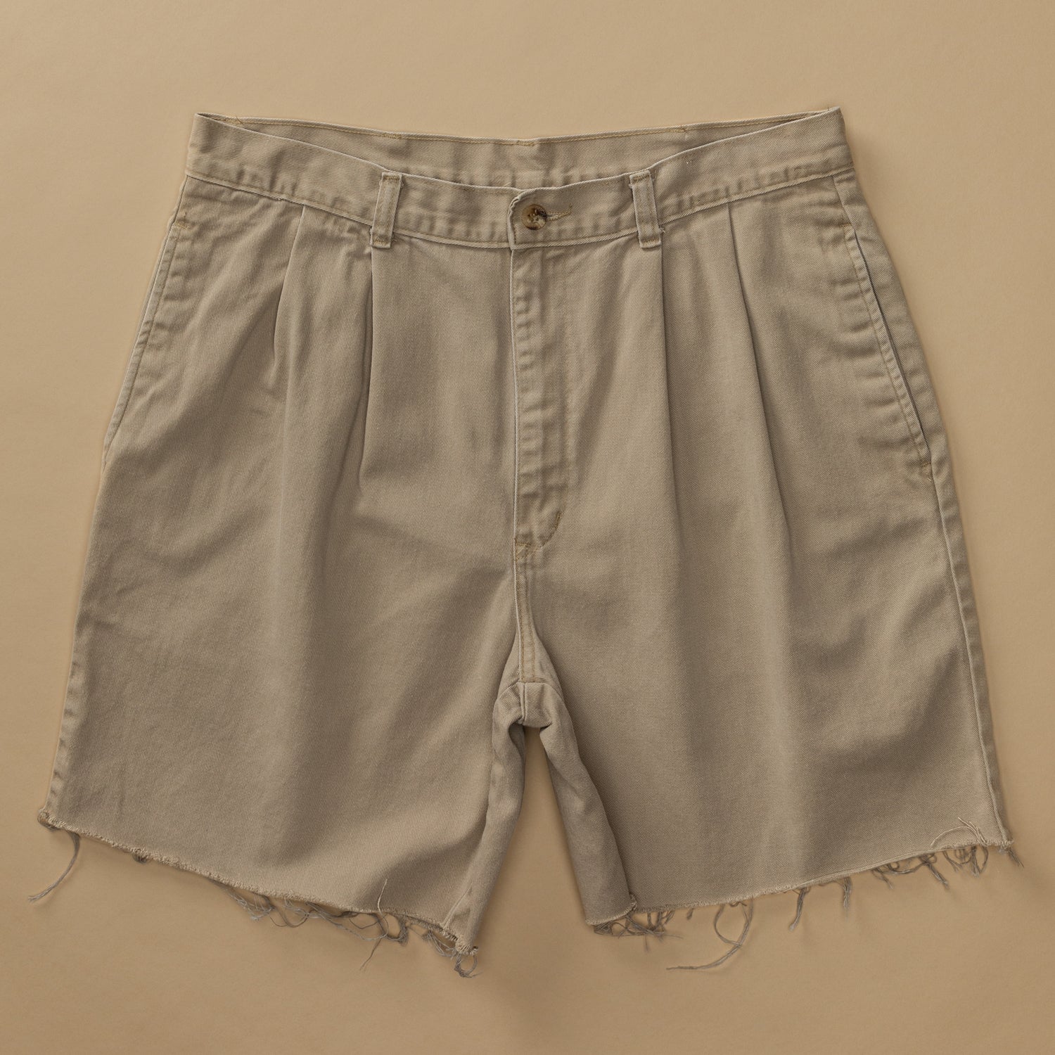 Pleated Cut Off Chino Short 33W - Duck Head Vintage - Image 2