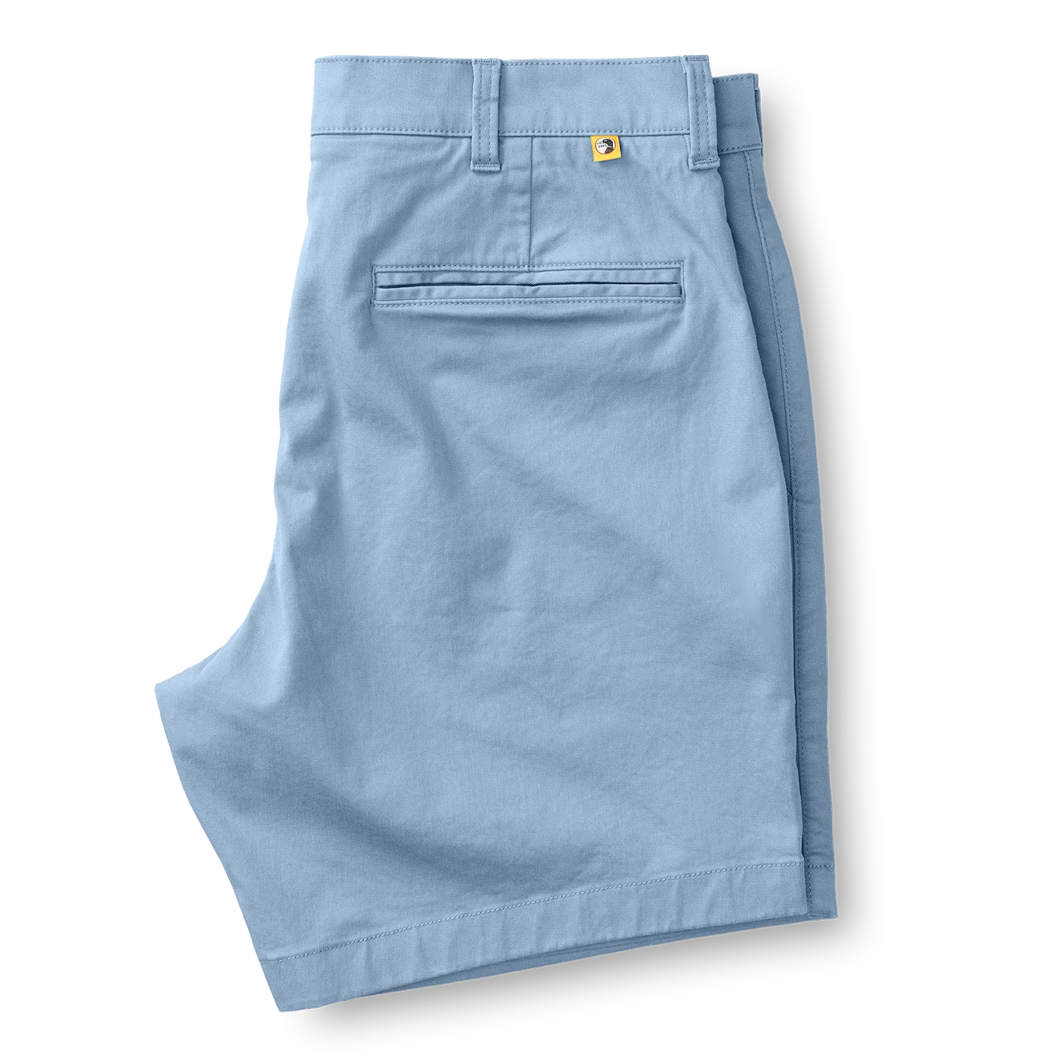 7" Gold School Chino Short - Chambray Blue - Image 3