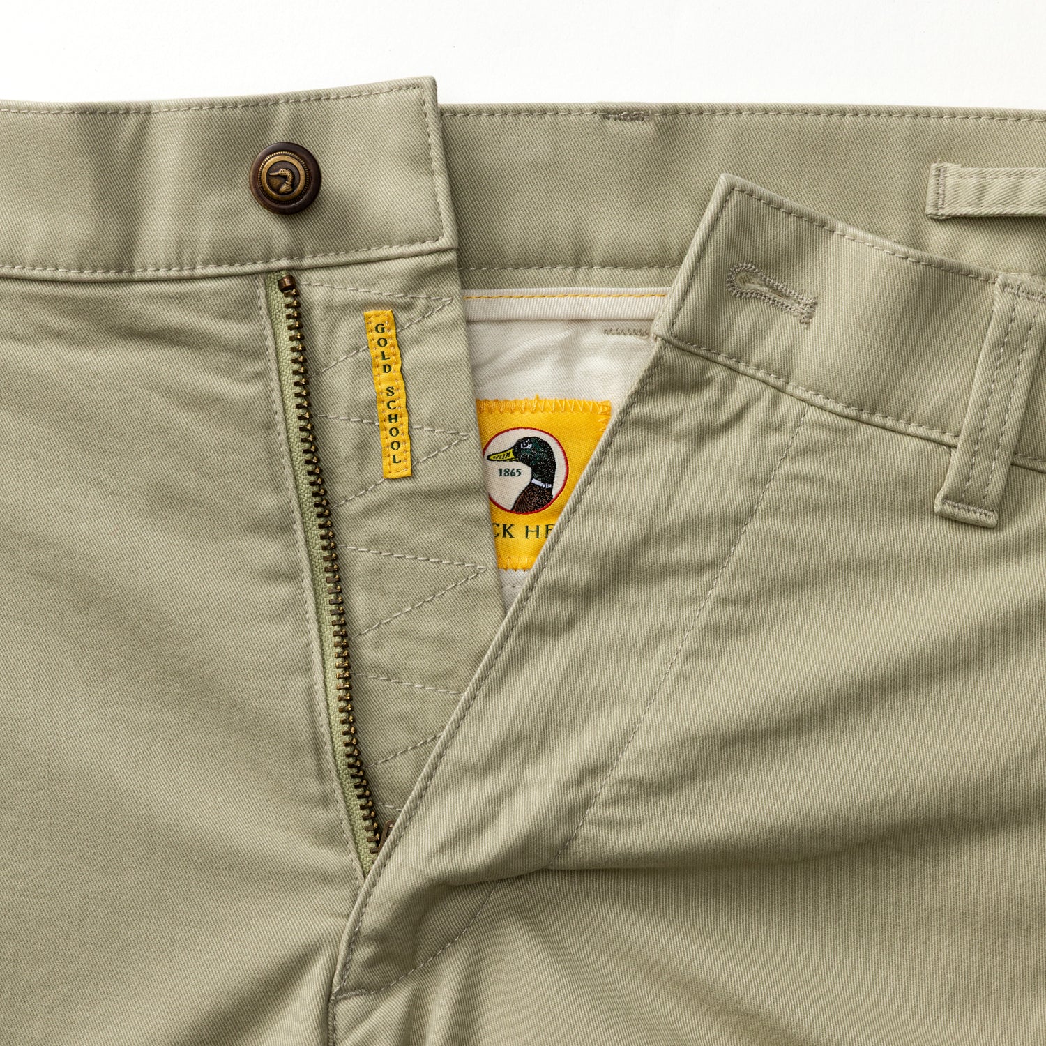7" Gold School Chino Short - Sandstone - Image 4