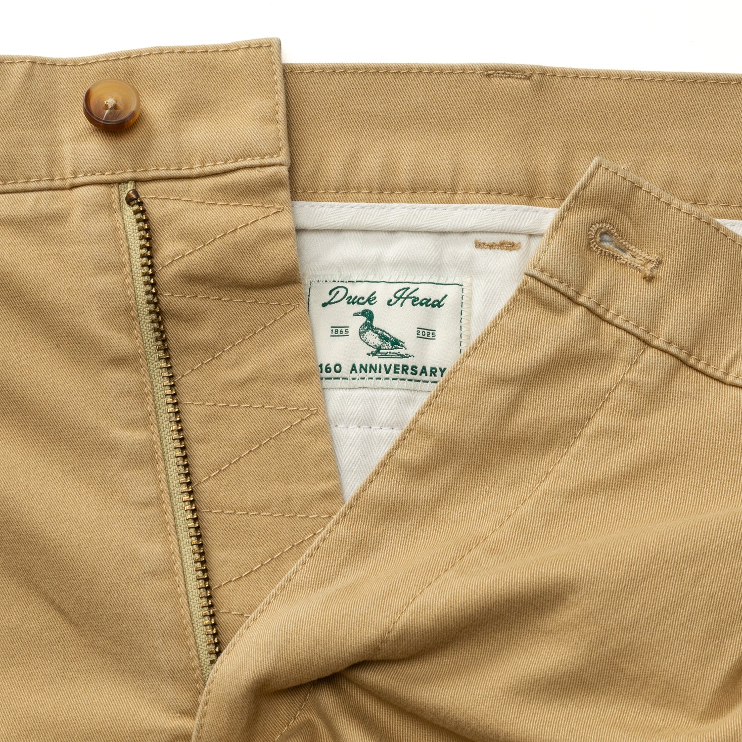 7” Pleated Gold School Chino Short - 160th Anniversary Edition - Image 4
