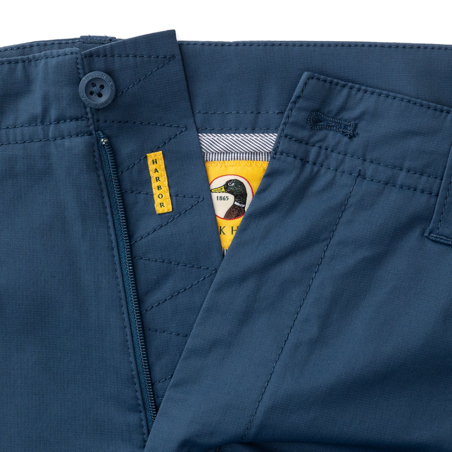 8" Harbor Performance Short - Dark Indigo - Image 4