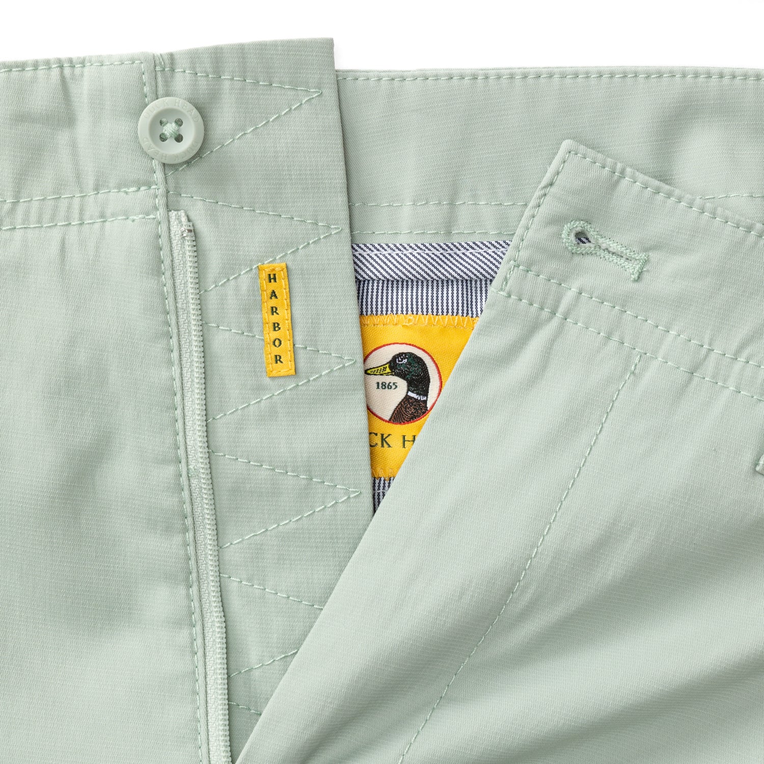 8" Harbor Performance Short - Shadow Green - Image 6