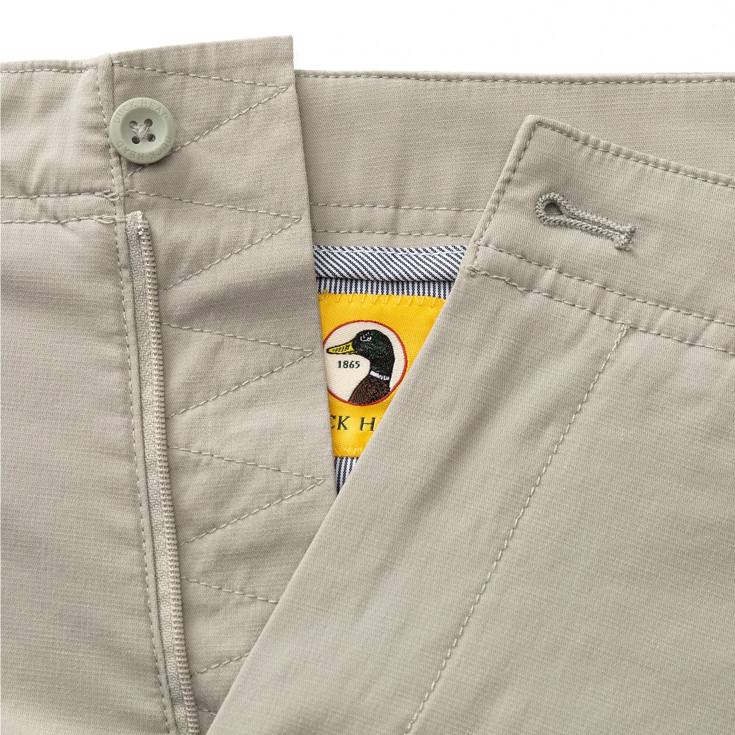 8" Harbor Performance Short - Limestone Grey - Image 5