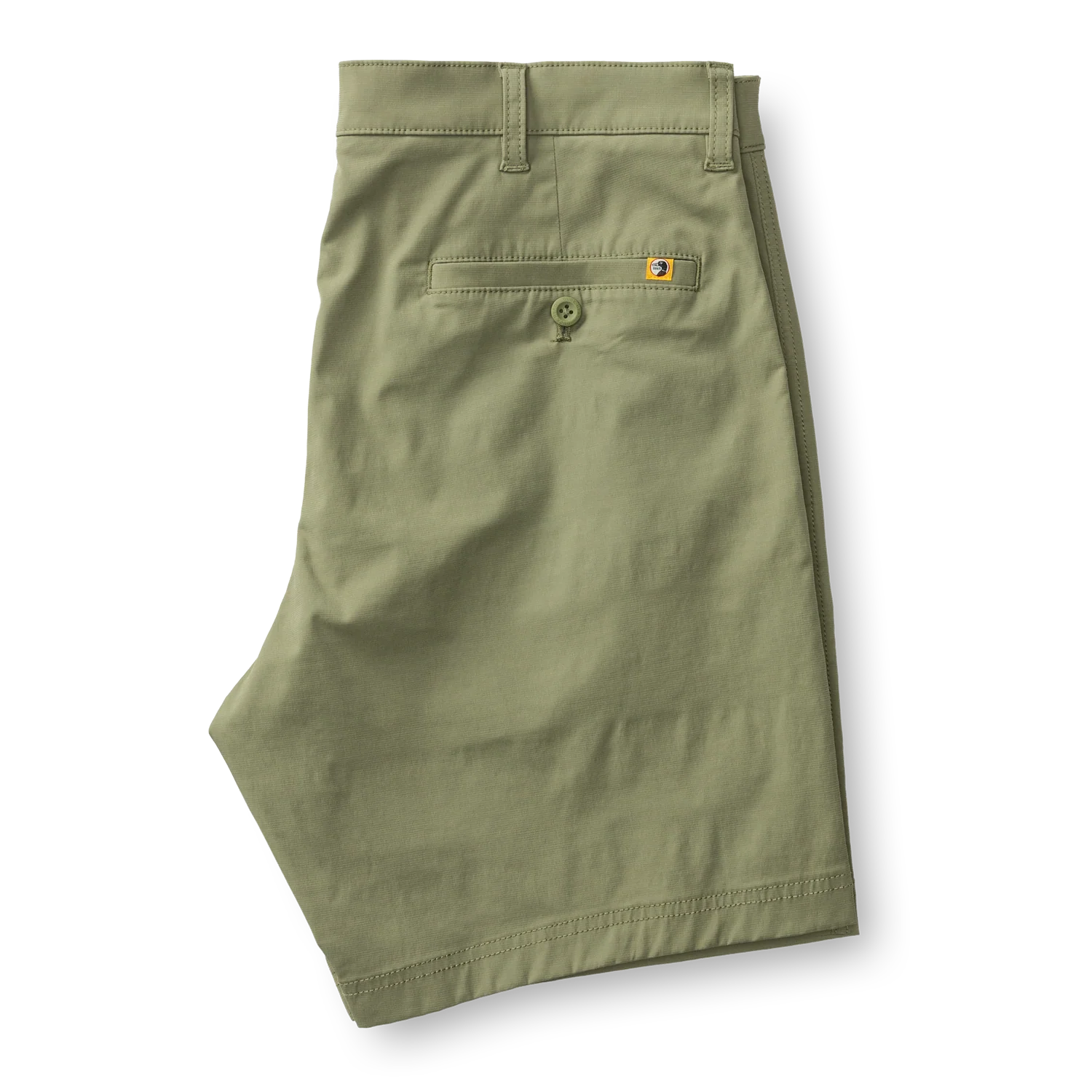 8" Harbor Performance Short - Oil Green - Image 3