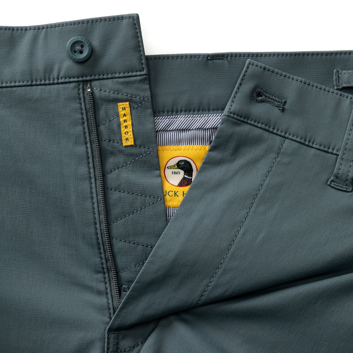 8" Harbor Performance Short - Stormy Blue - Image 4