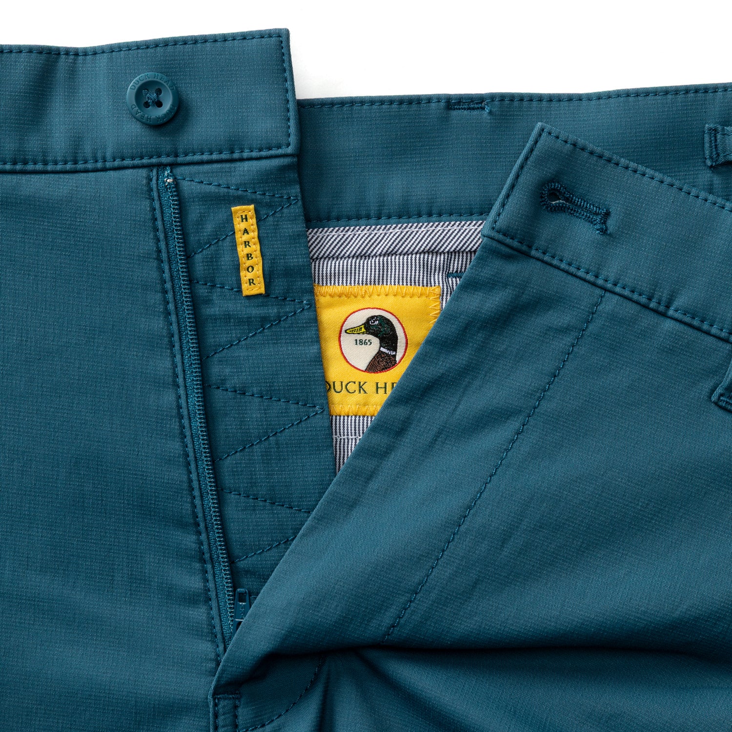 8" Harbor Performance Short - Teal Blue - Image 4