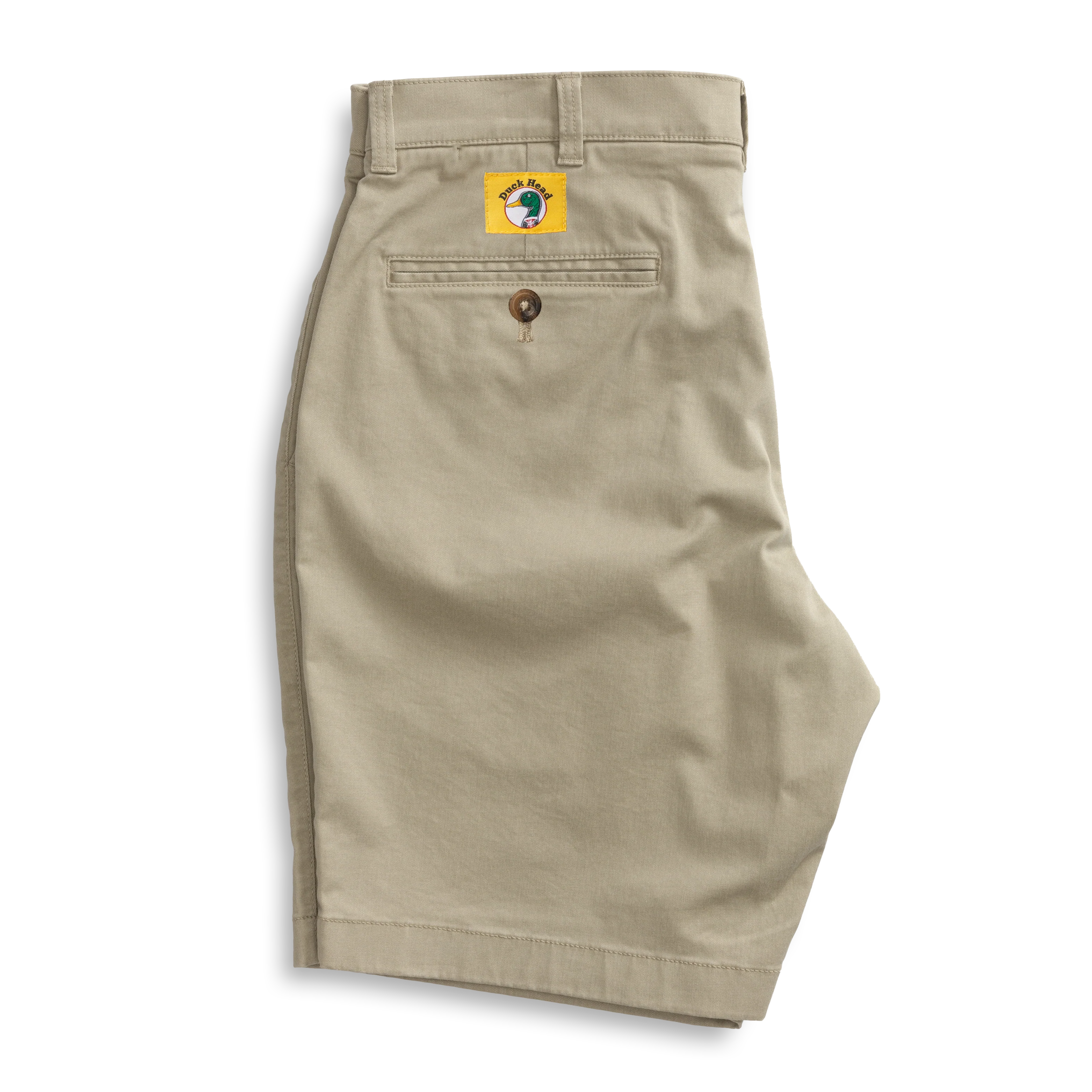 9" Gold School Chino Short - Khaki Gold Patch - Image 3