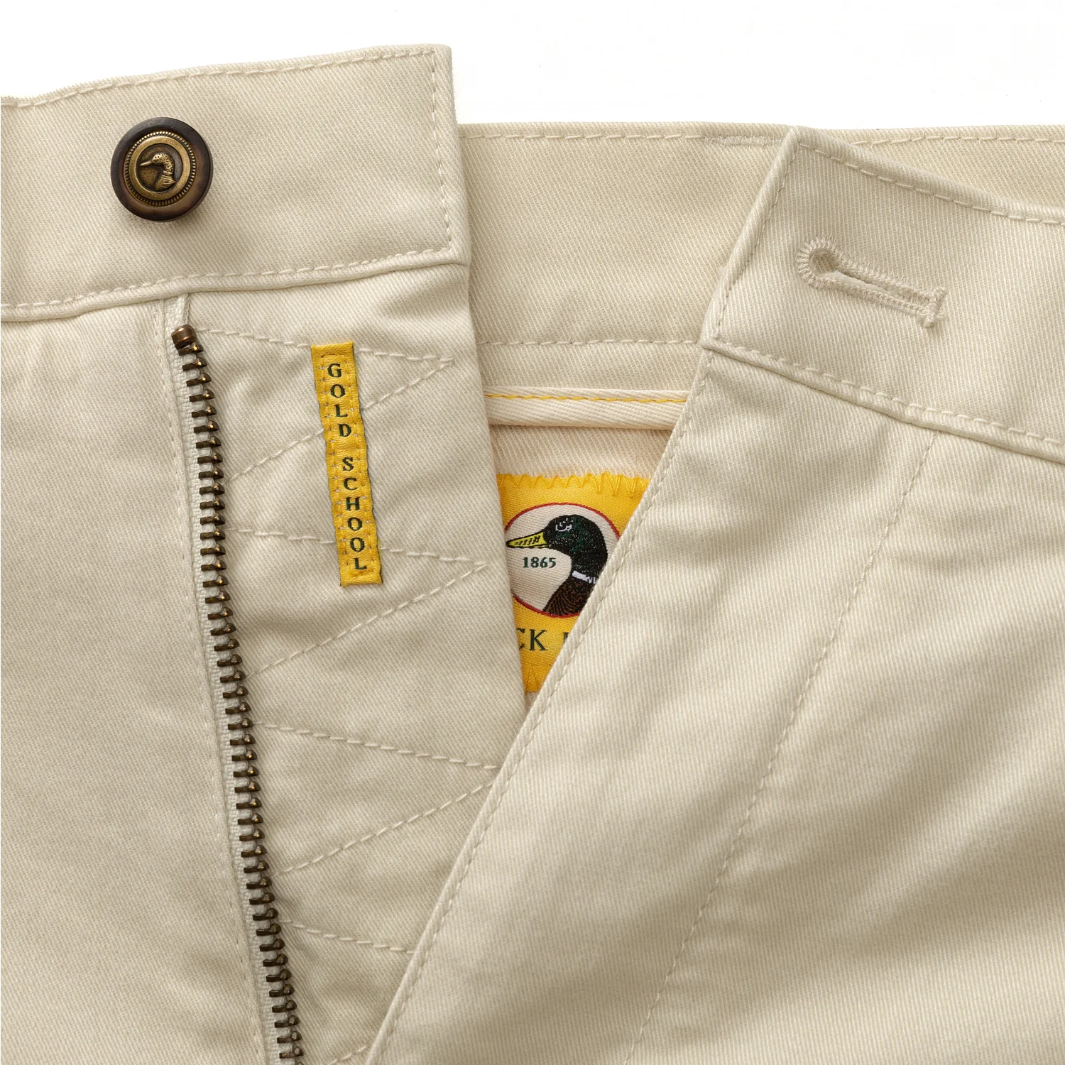 9" Gold School Chino Short - Stone - Image 5