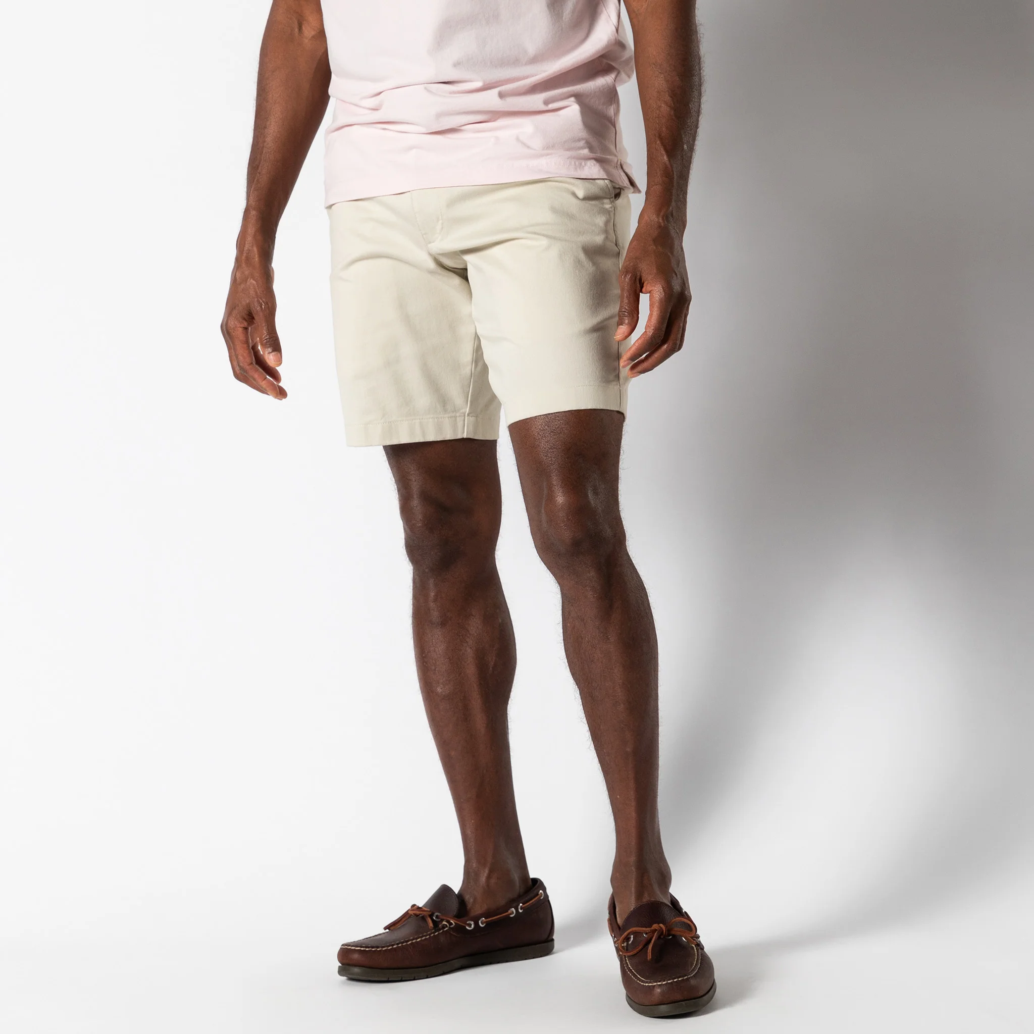 9" Gold School Chino Short - Stone Gold Patch - Image 3