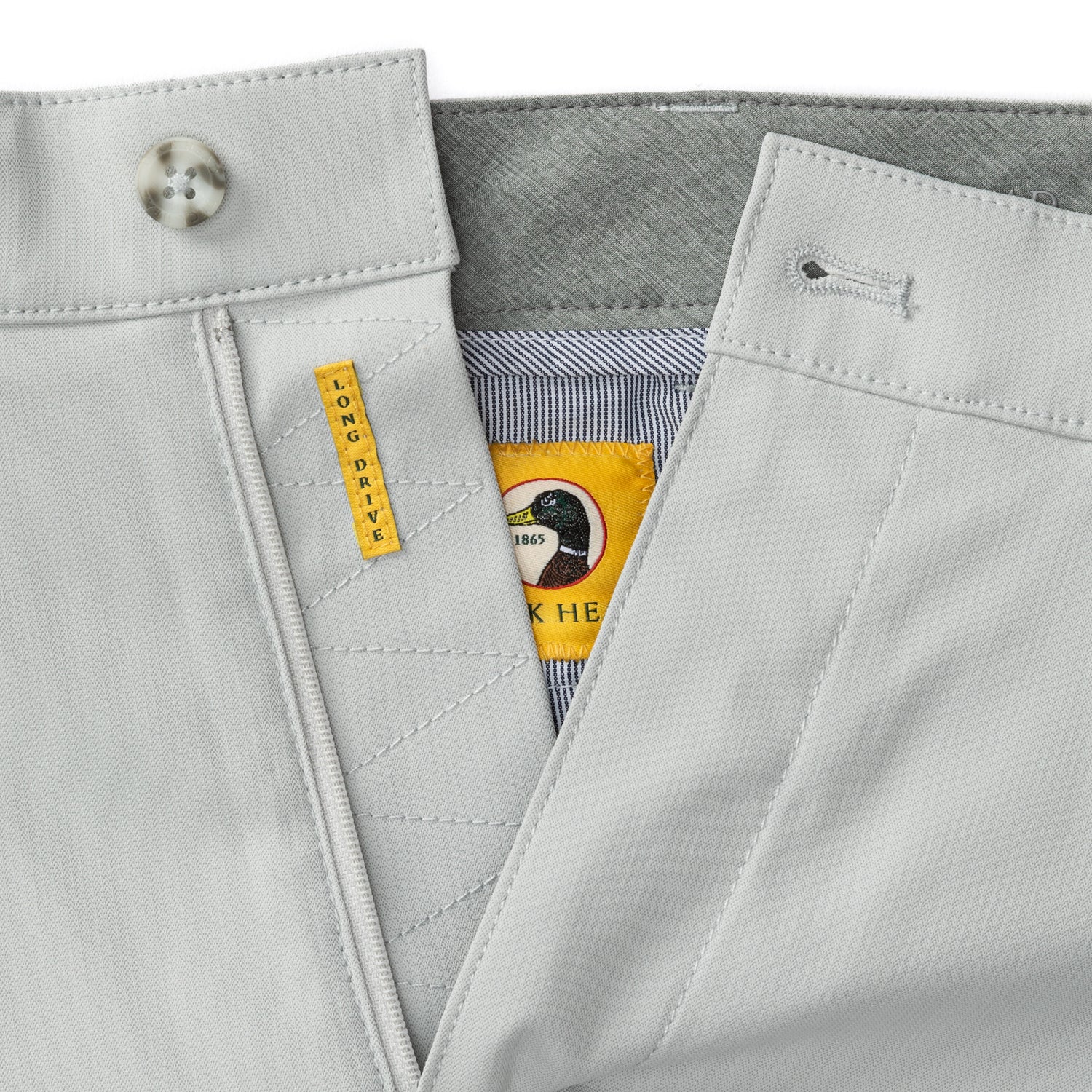 9" Long Drive Performance Short - Mist Grey - Image 4