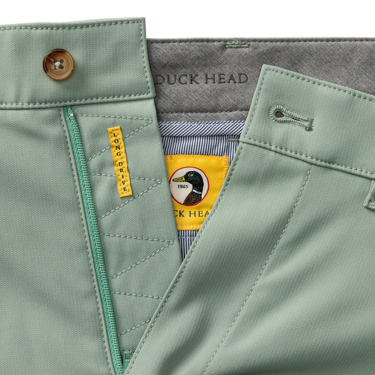 9" Long Drive Performance Short - Spring Olive - Image 4