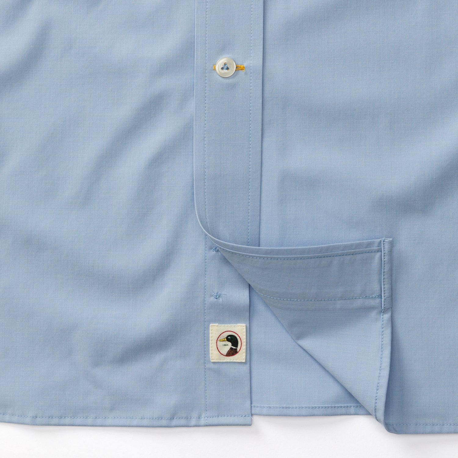 Performance Poplin Sport Shirt - Boyce Solid - Light Blue - Image 4
