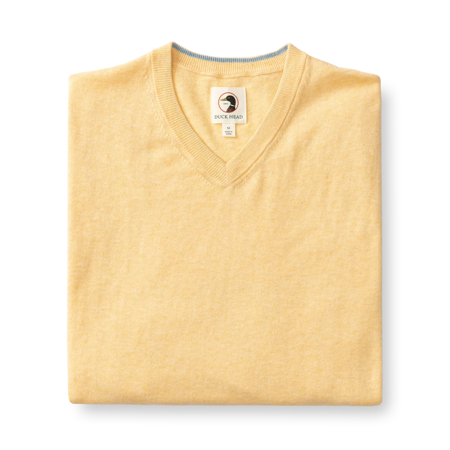 Buckley Jersey V-Neck Sweater - Faded Peach - Image 3