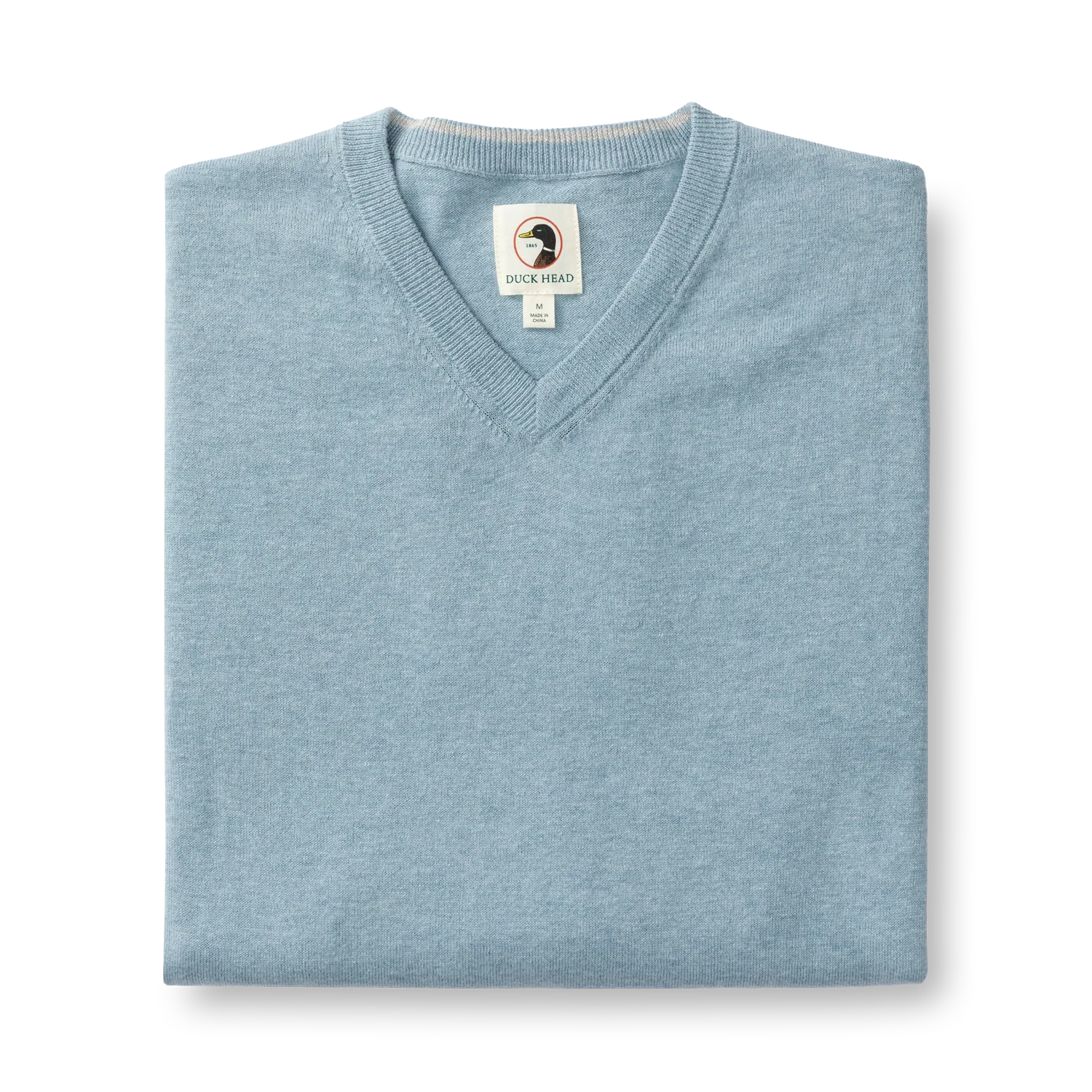 Buckley Jersey V-Neck Sweater - River Blue - Image 3