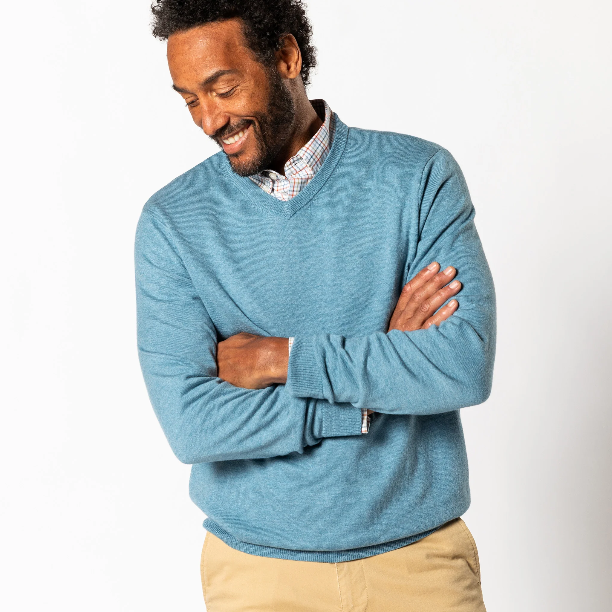 Buckley Merino V-Neck Sweater - SALE - Image 6