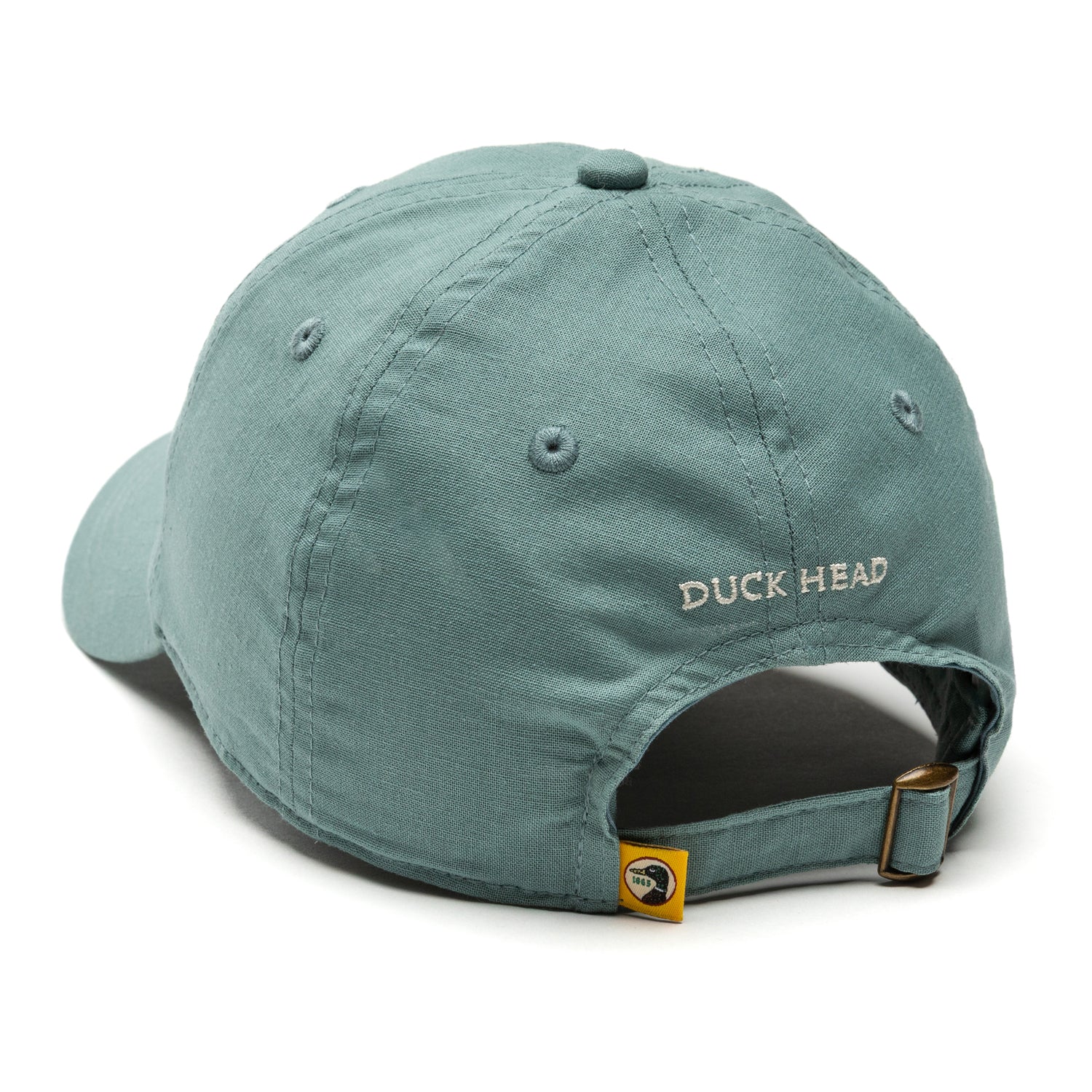 Circle Patch Cotton Linen Hat - Aspen Green - Image 2