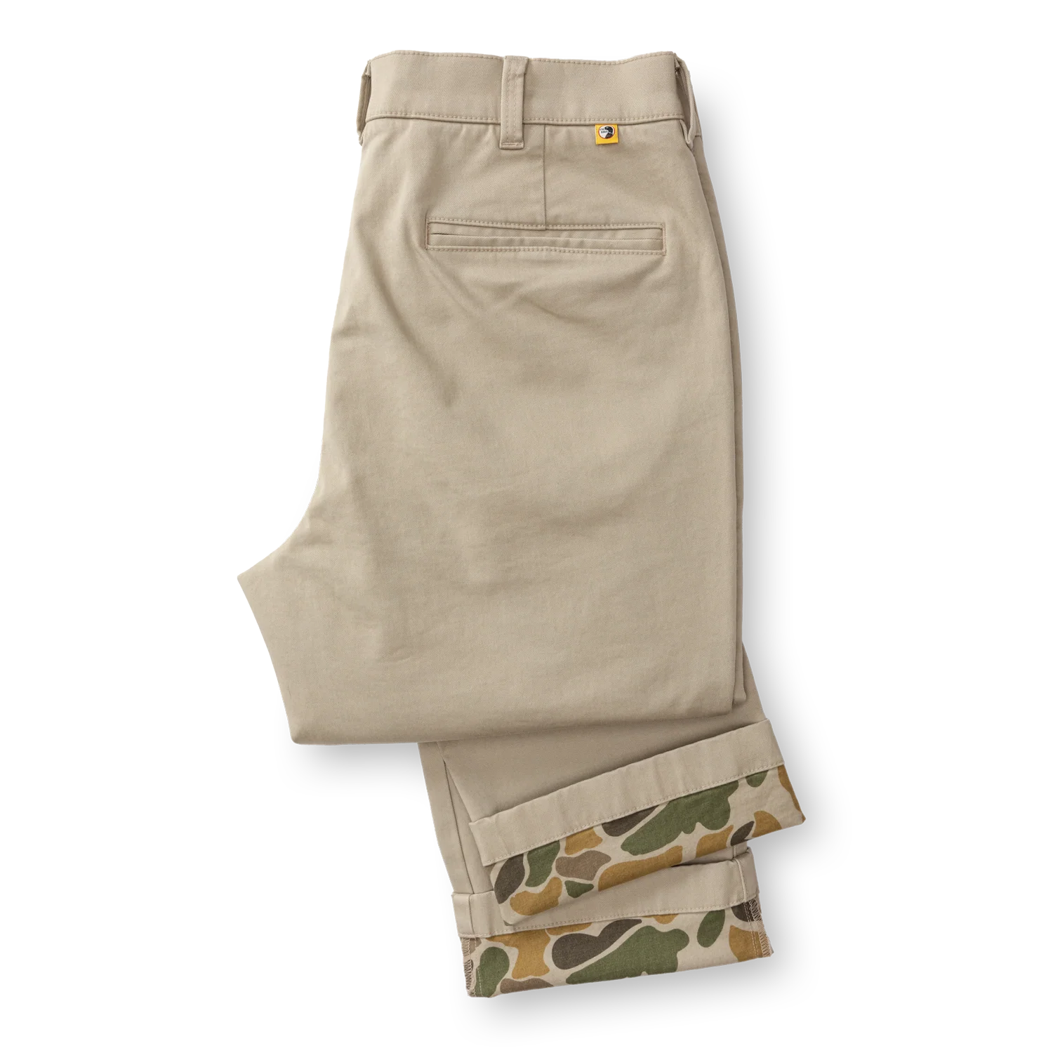 Classic Fit Brushed Back Gold School Chino - Image 2