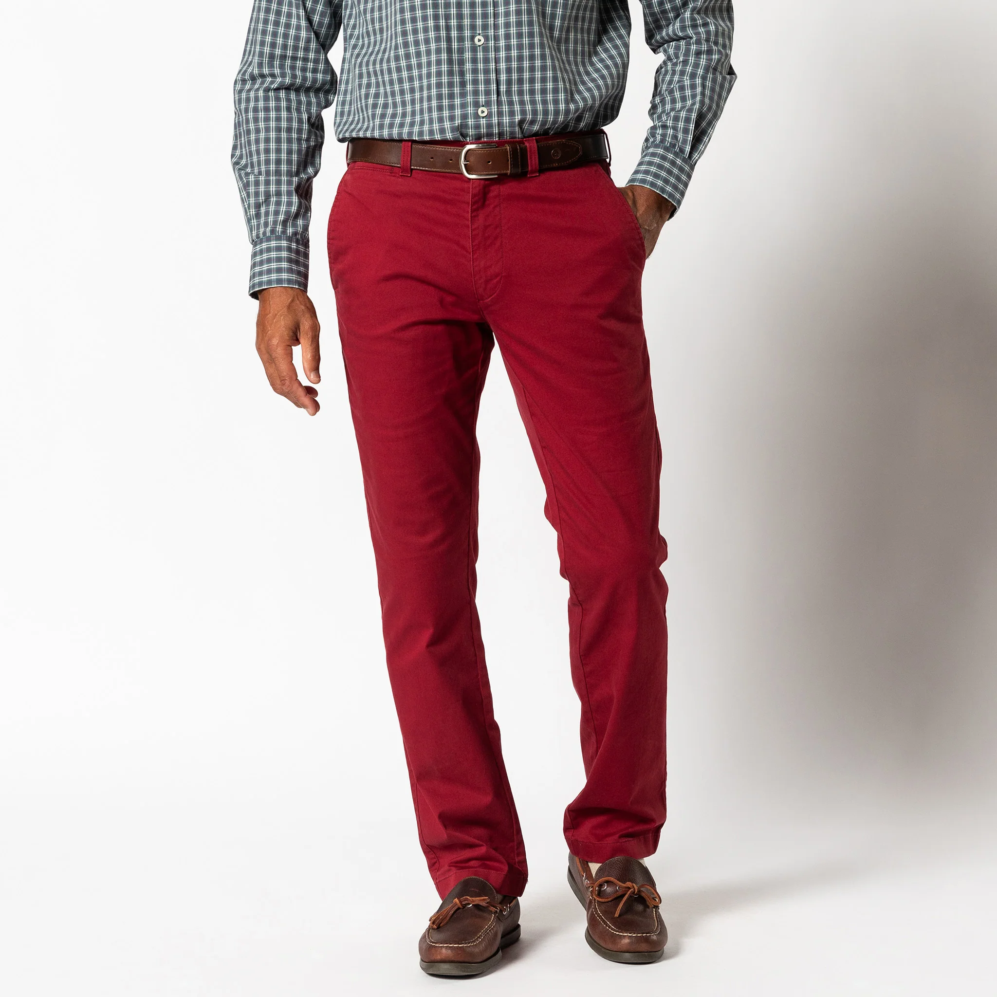 Classic Fit Gold School Chino - SALE - Image 2