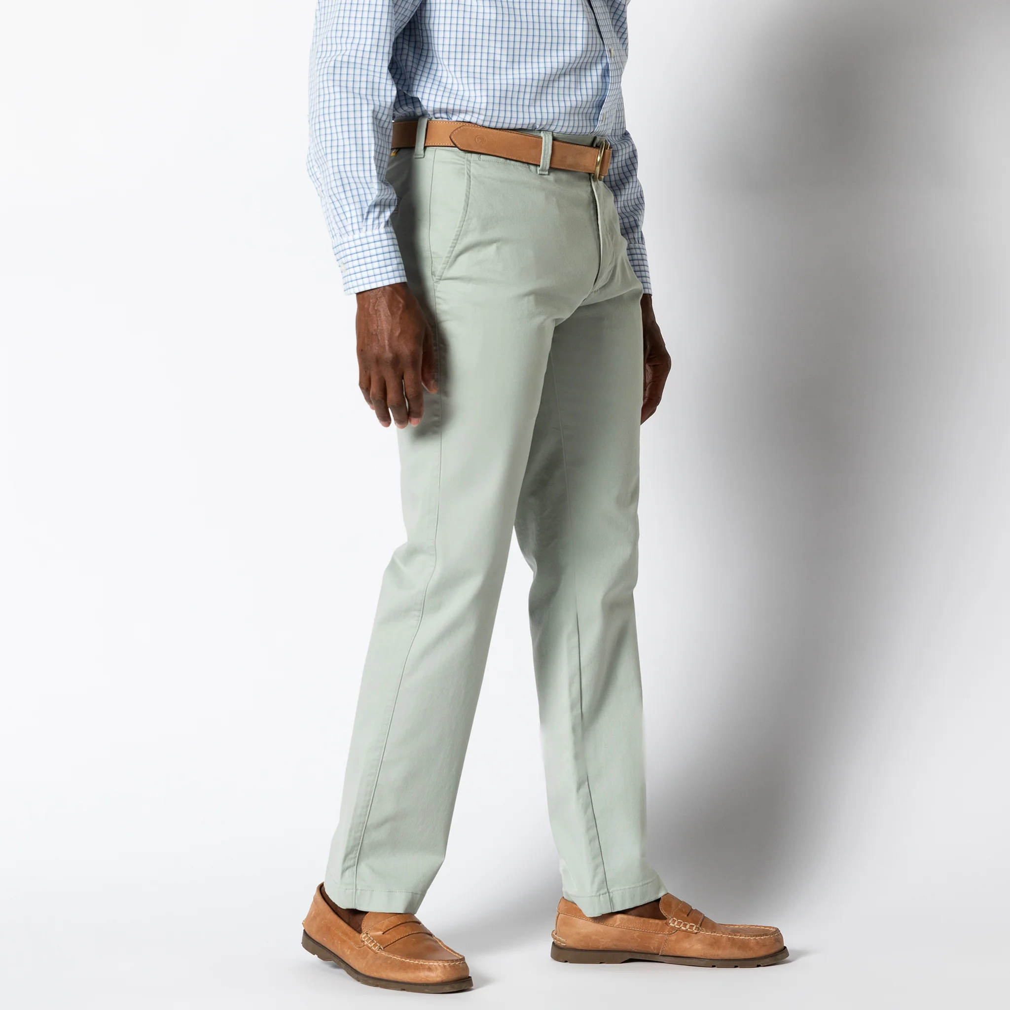 Classic Fit Gold School Chino - SALE - Image 7