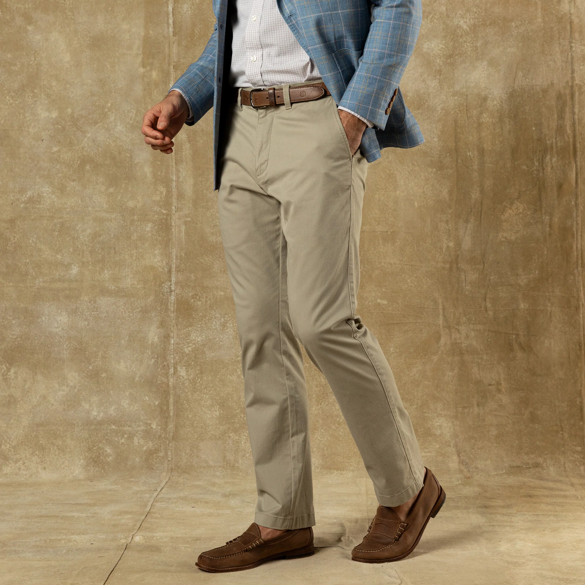 Classic Fit Gold School Chino - Image 4