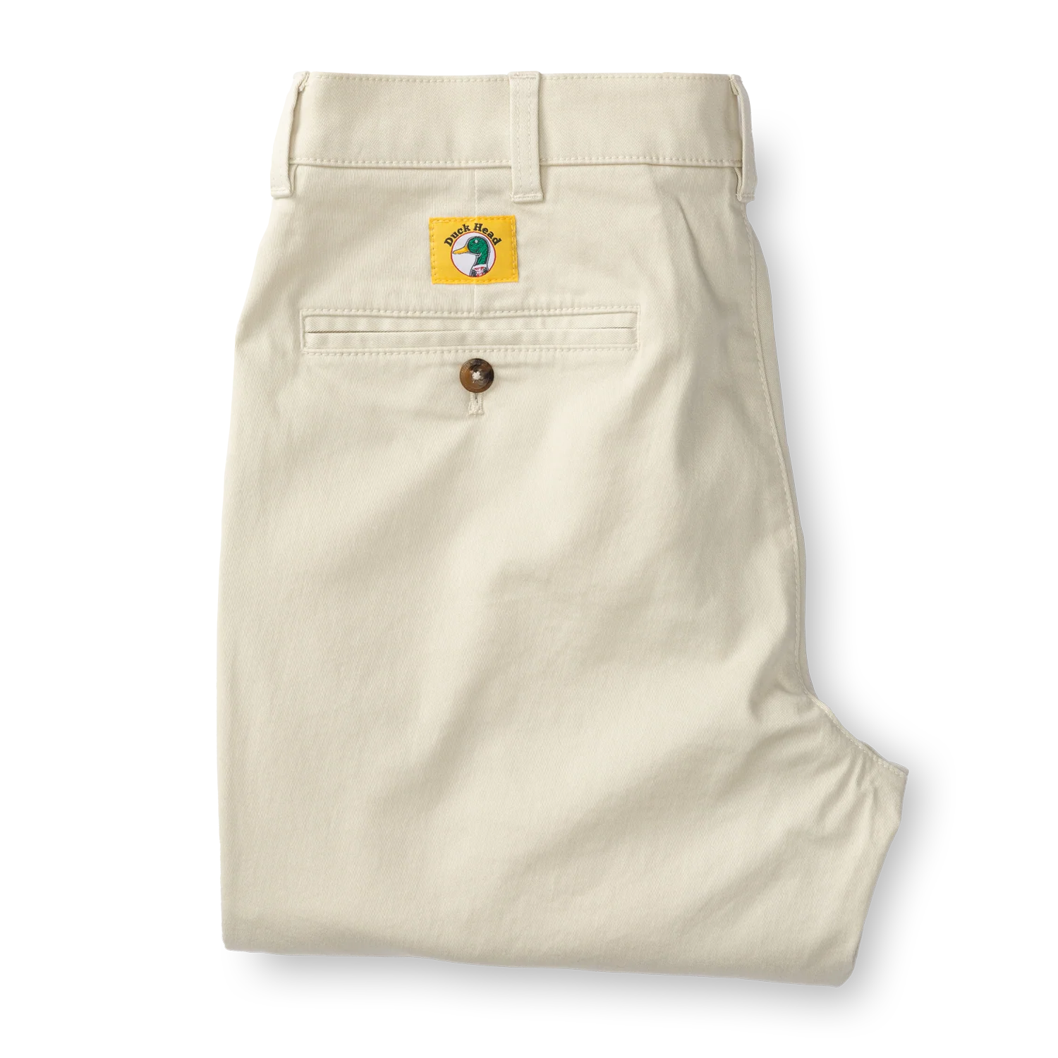 Classic Fit Gold School Chino - Stone Gold Patch - Image 3