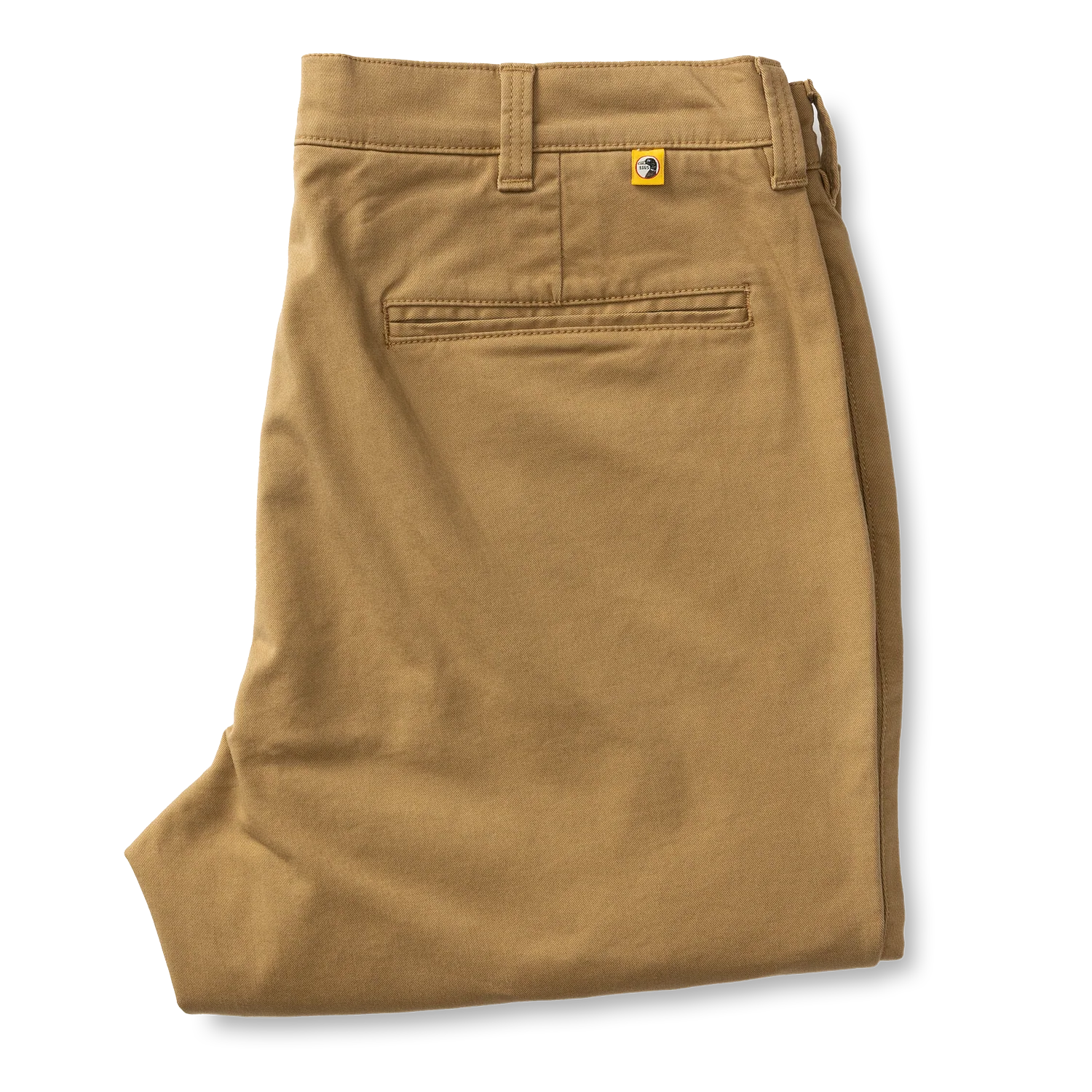 Classic Fit Gold School Chino - Dark Khaki - Image 3