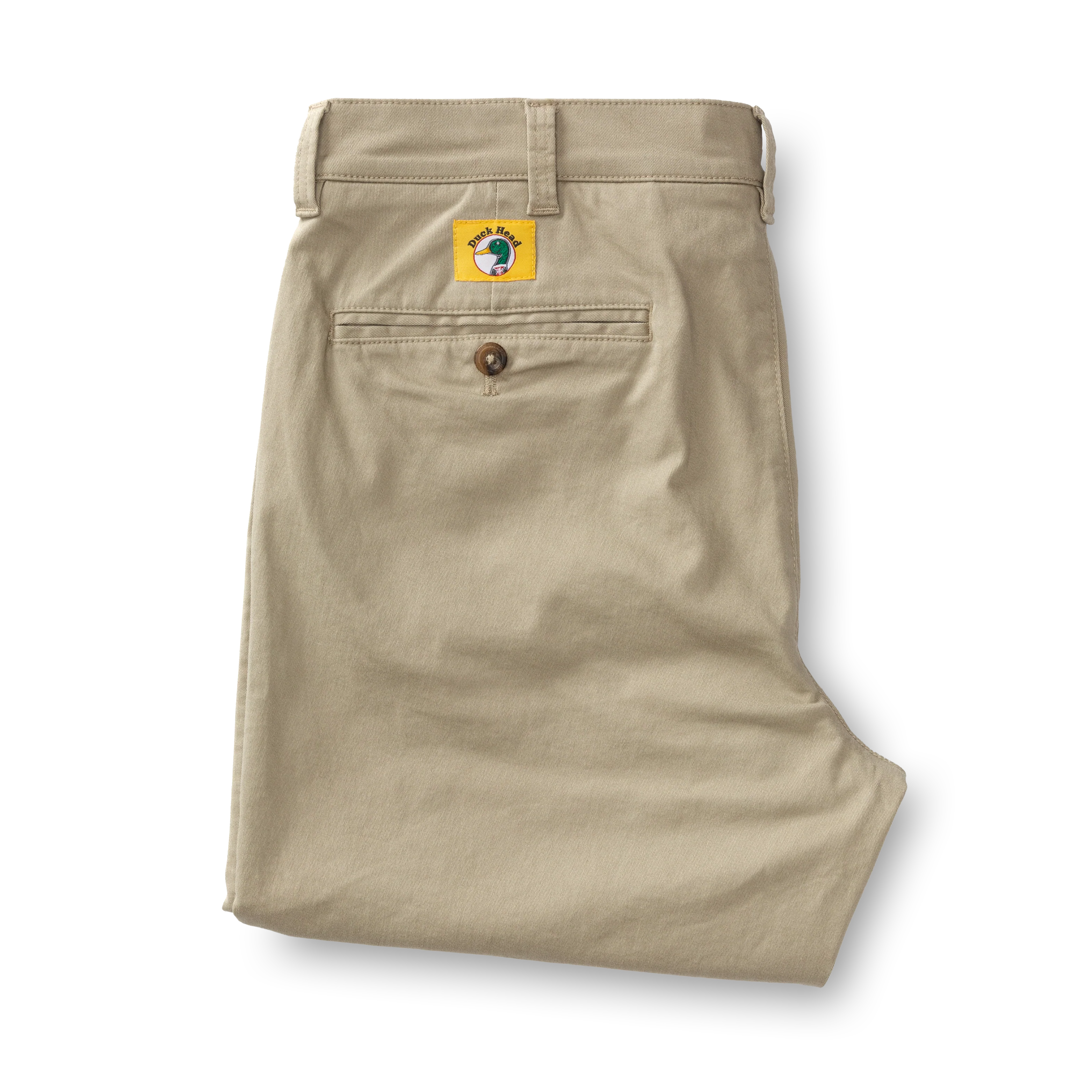 Classic Fit Gold School Chino - Khaki Gold Patch - Image 3