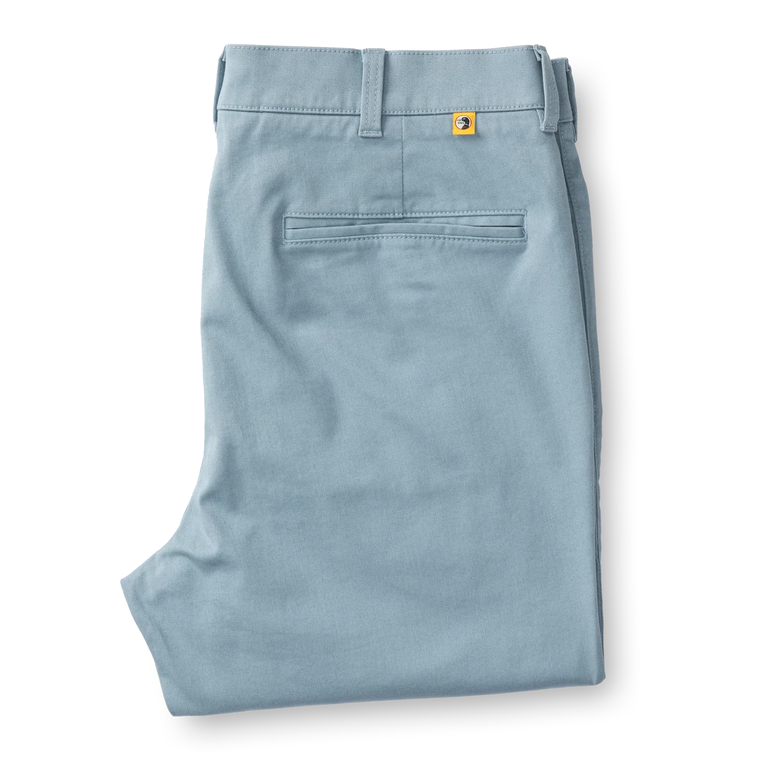 Classic Fit Gold School Chino - River Blue - Image 3