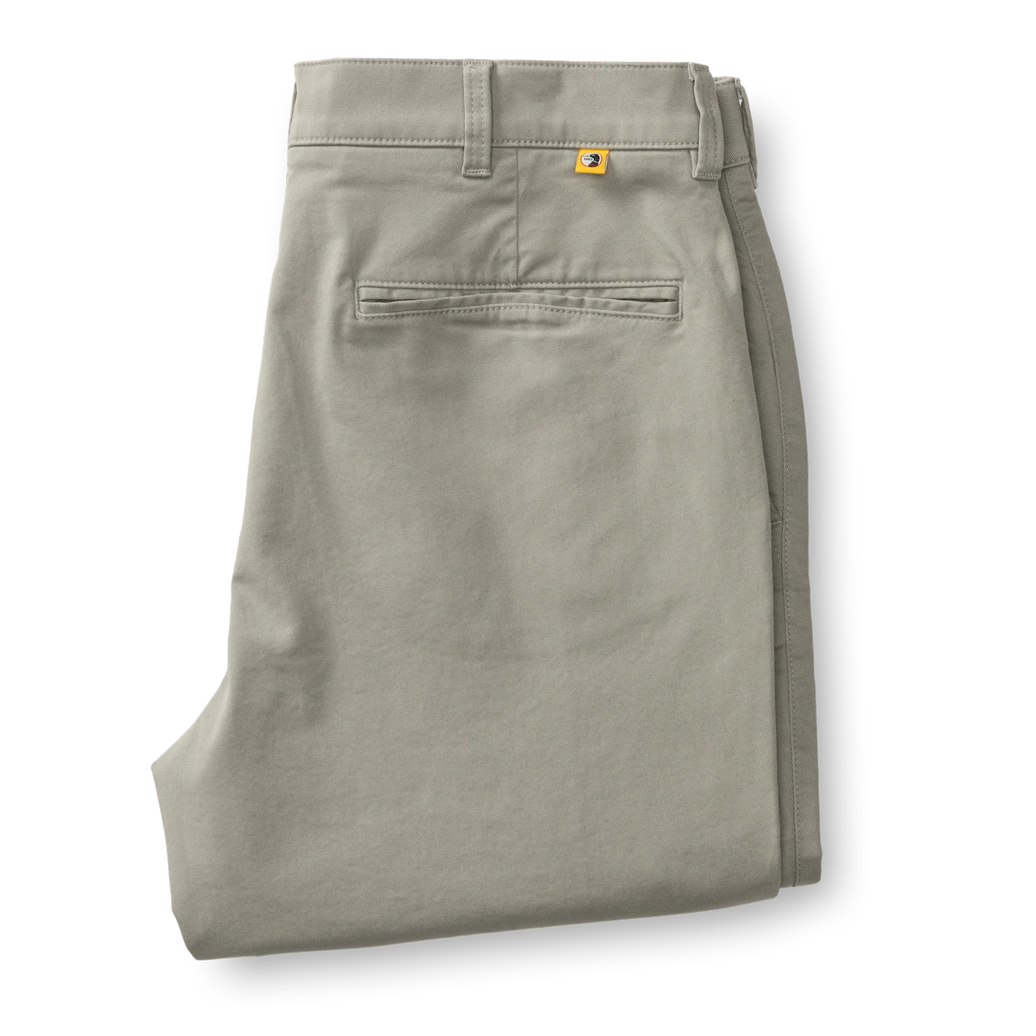 Classic Fit Gold School Chino - Dove Grey - Image 3