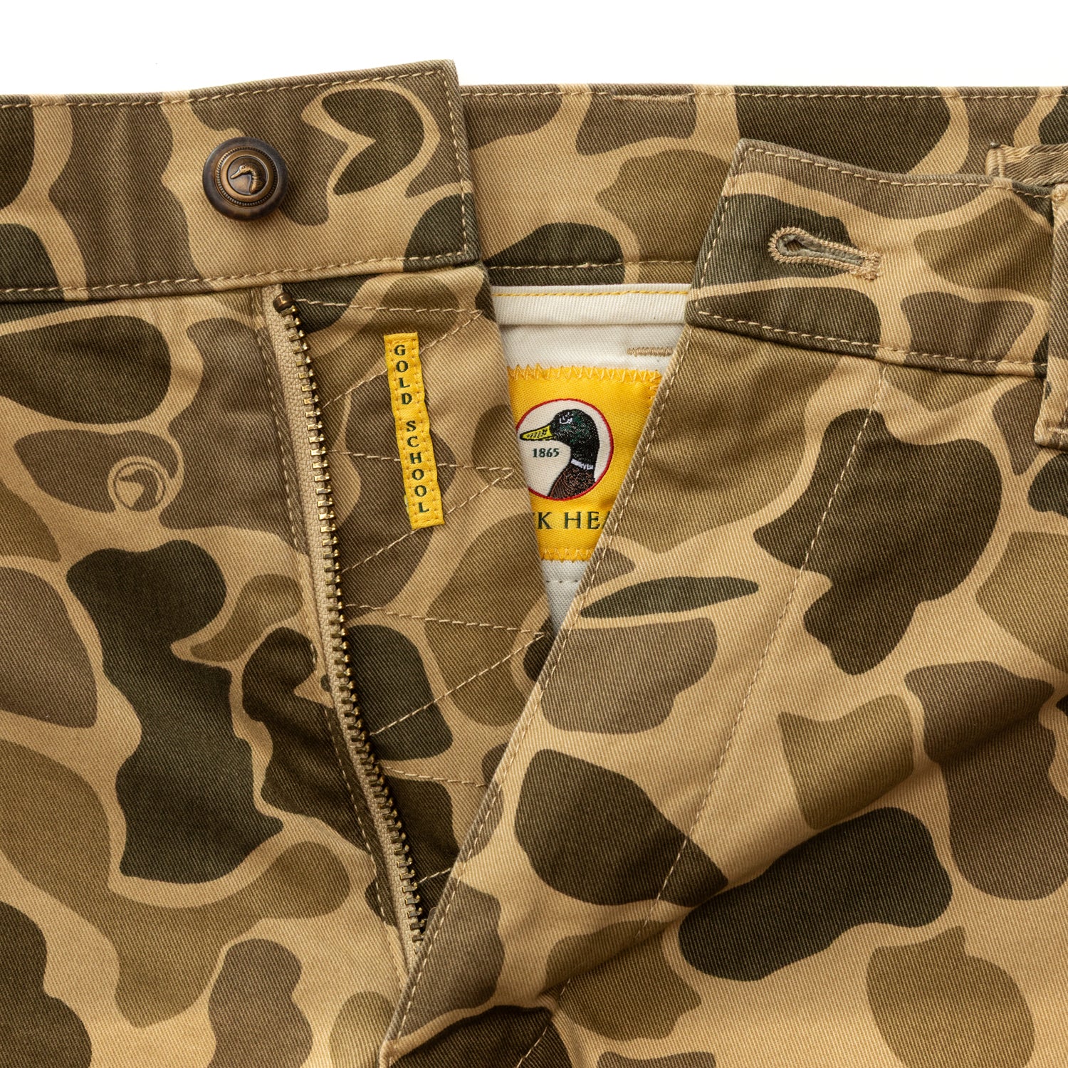 Classic Fit Gold School Chino - Original Khaki Camo - Image 4