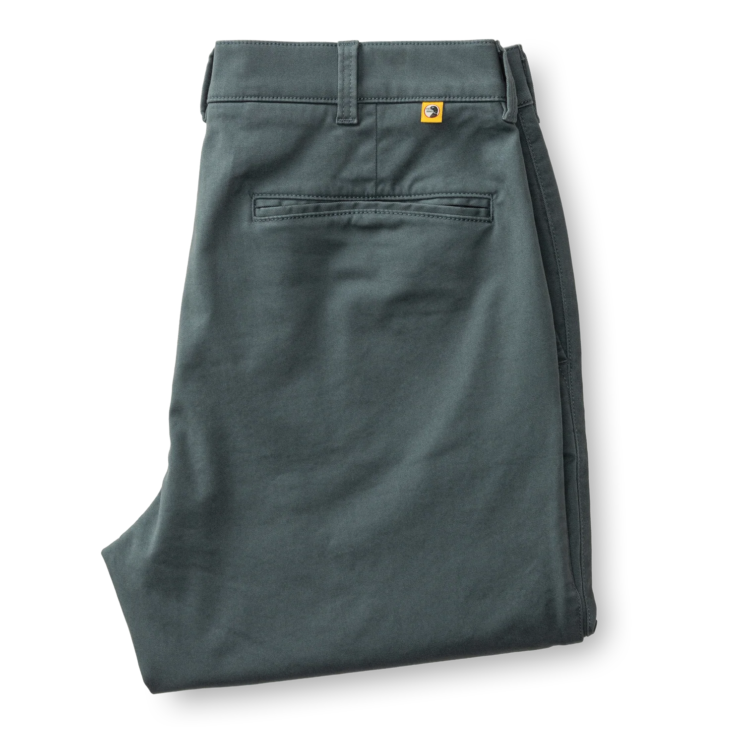 Classic Fit Gold School Chino - Stormy Blue - Image 3