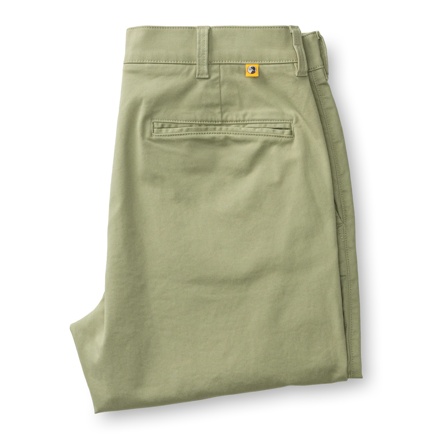 Classic Fit Gold School Chino - Tea Leaf - Image 3
