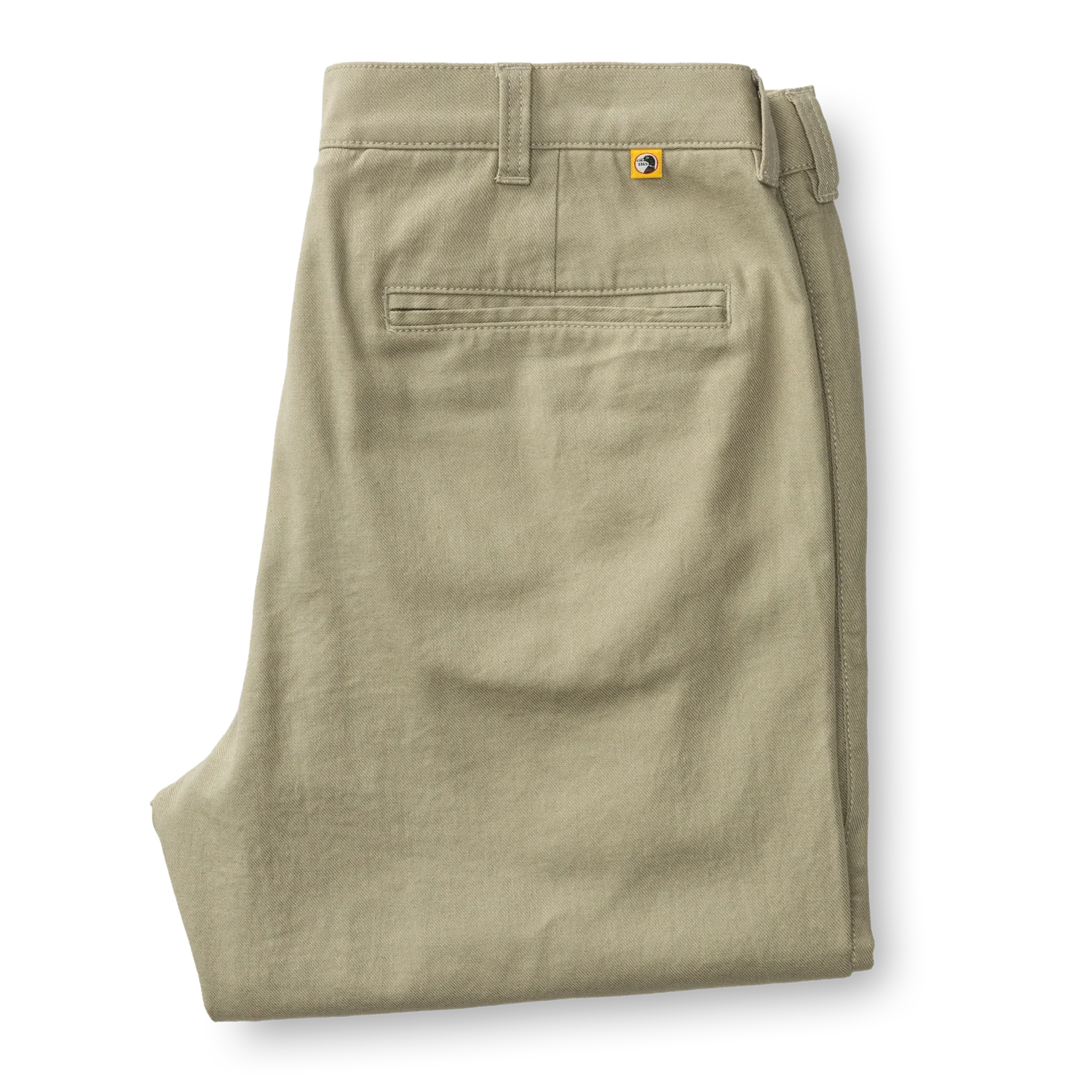 Classic Fit Linen Gold School Chino - Toasted Khaki - Image 3