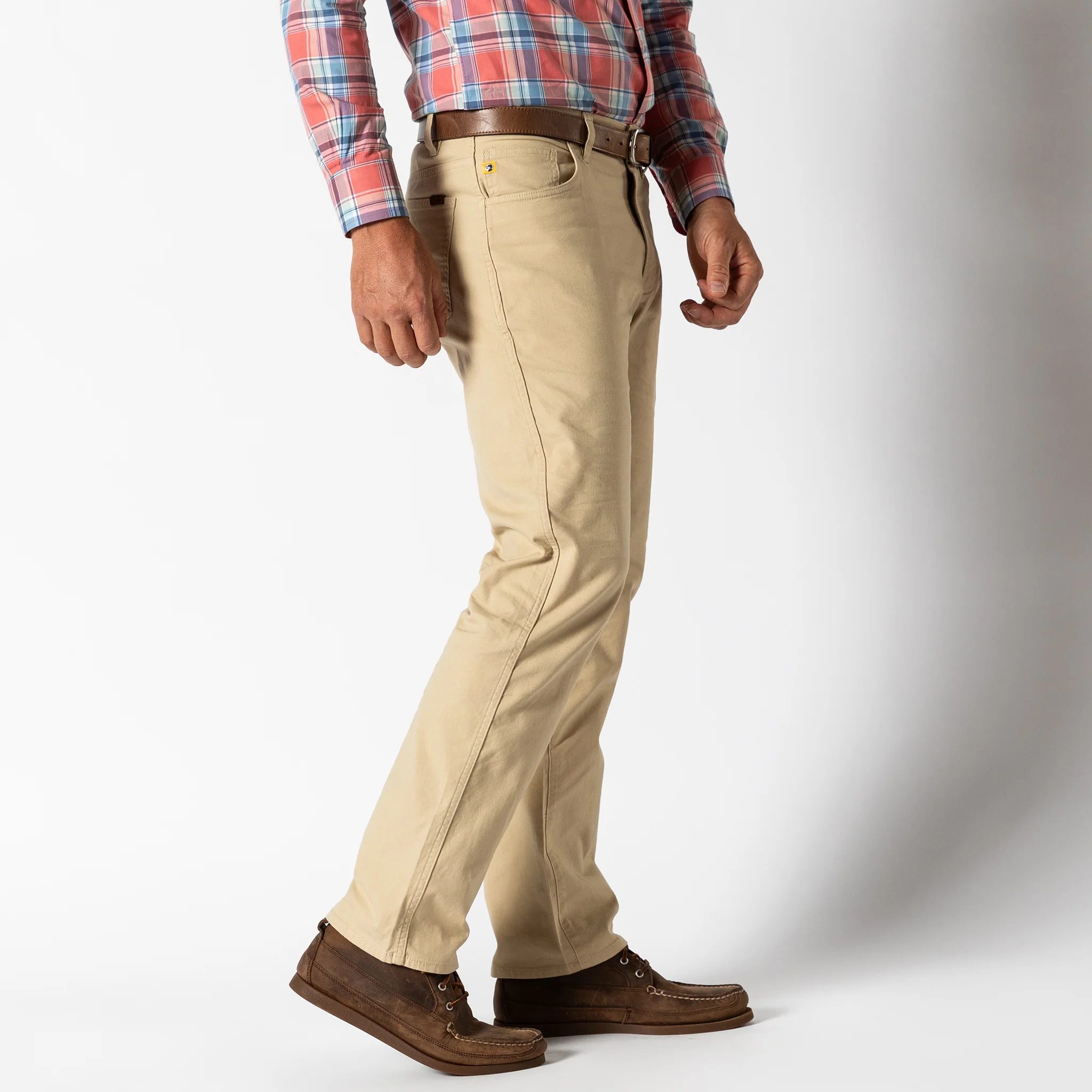 Classic Fit Pinpoint Canvas Five-Pocket - Image 9