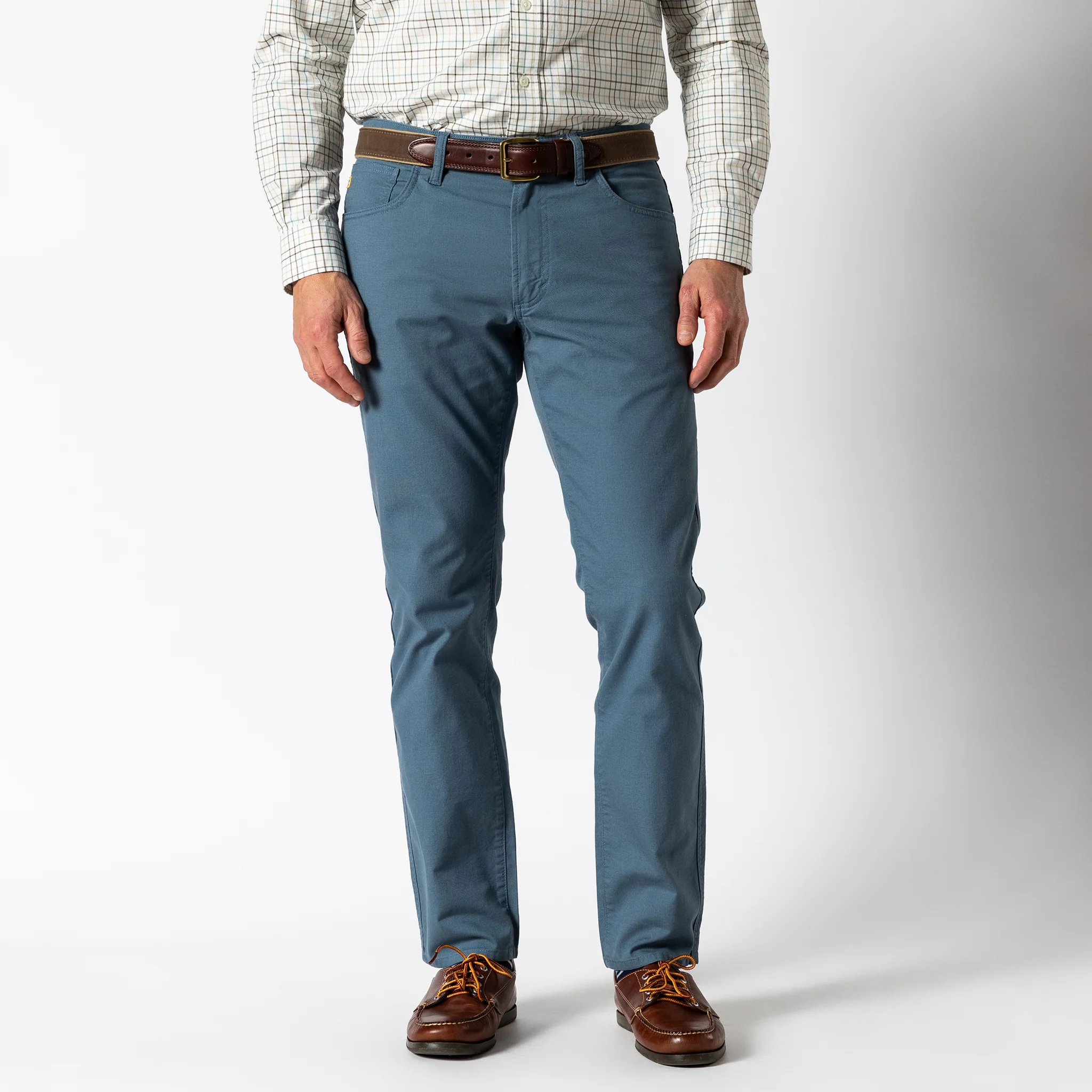 Classic Fit Pinpoint Canvas Five-Pocket - Image 10