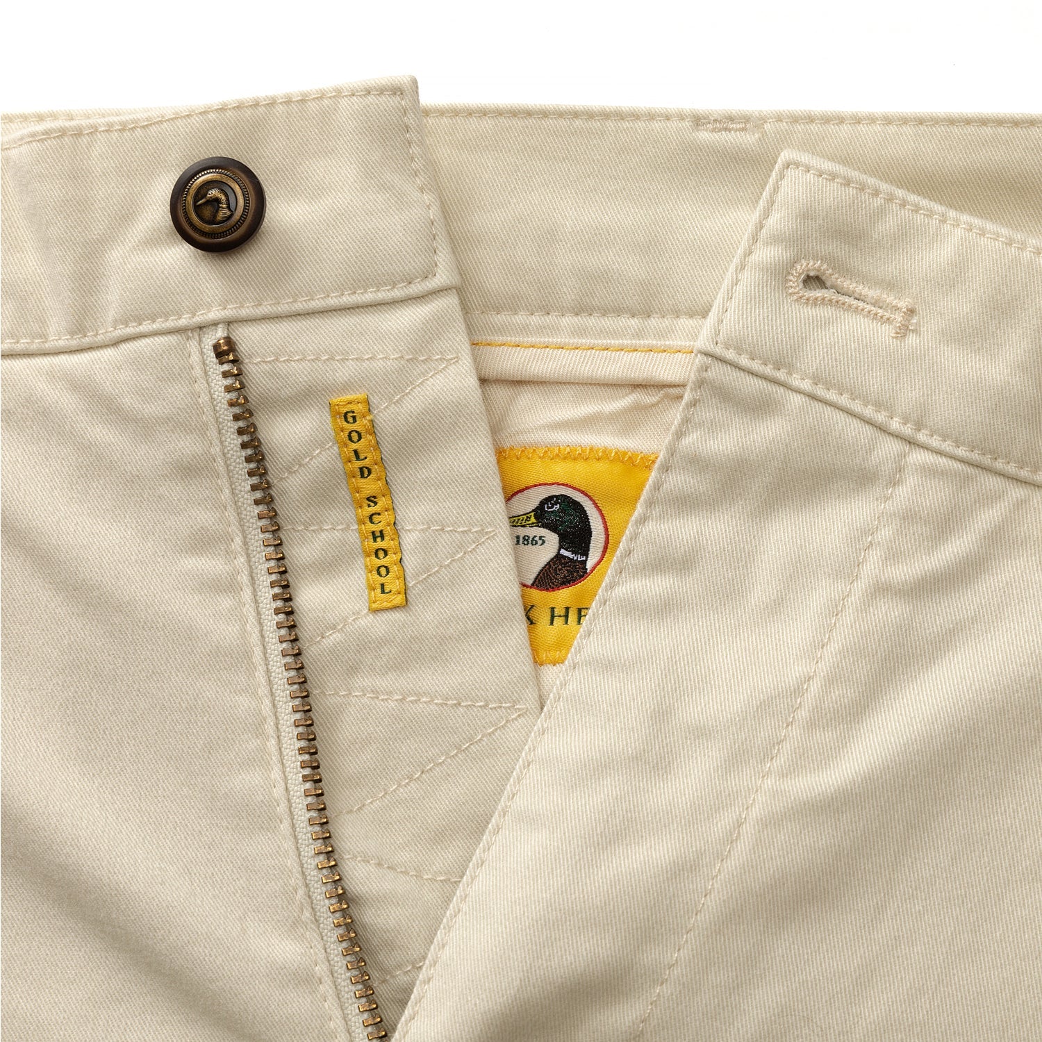 7" Gold School Chino Short - Stone - Image 5