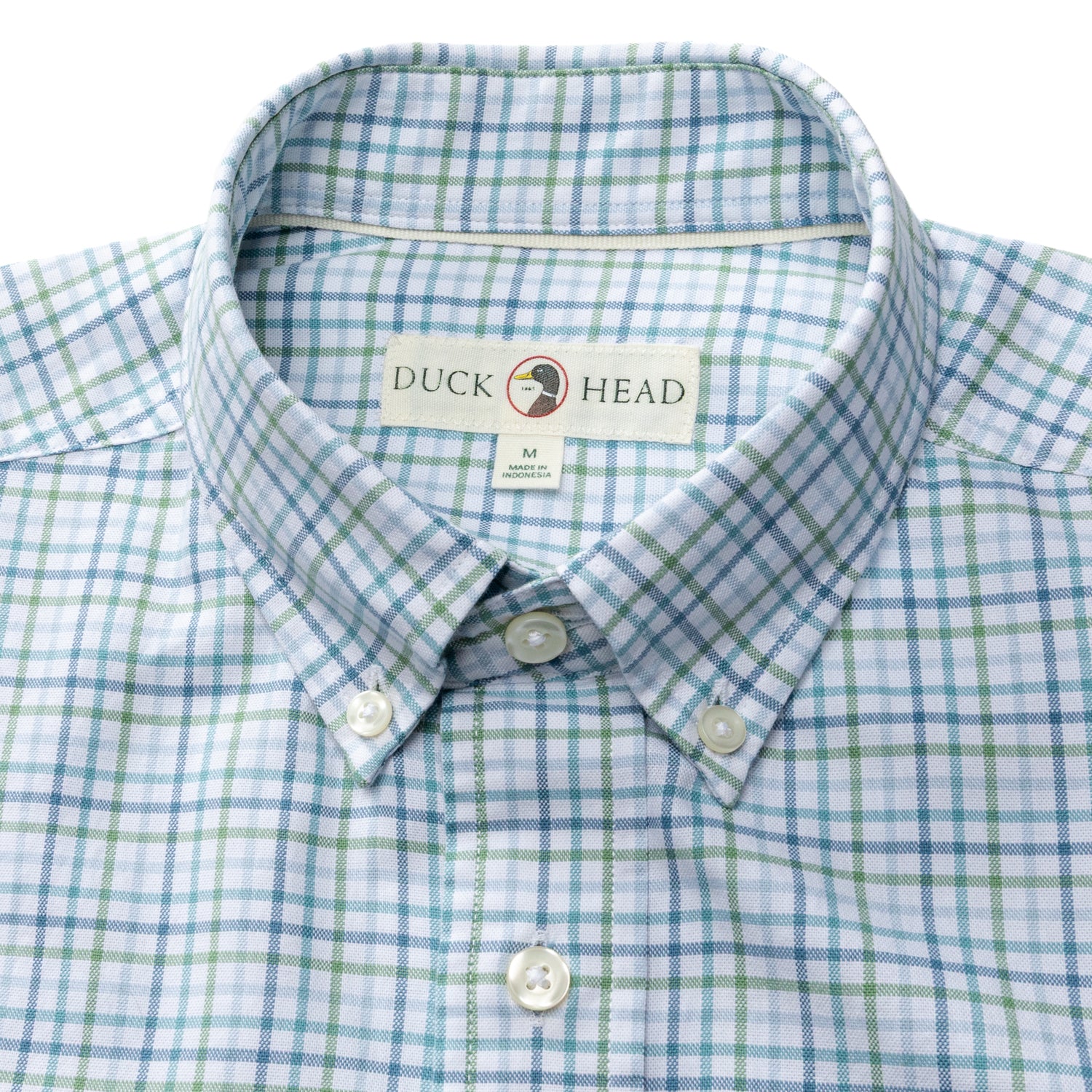 Cotton Oxford Sport Shirt - Cooke Plaid - Aspen Green - Image 4